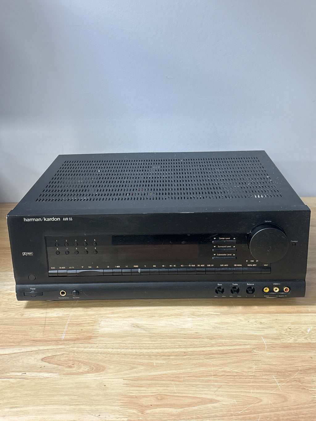 Harman Kardon AVR 55 Home Theater Receiver 5.1 Channel Surround Sound