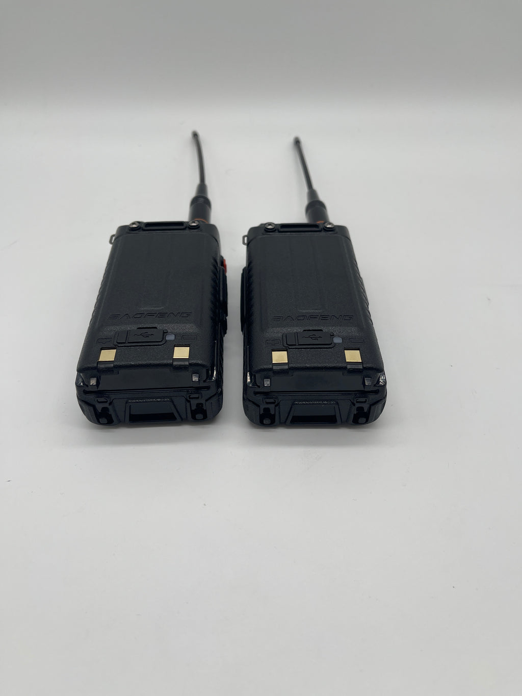 Lot of 2 BaoFeng UV-5G 2x 5W GMRS Radio 2500mAh USB-C Batteries 999 Channels