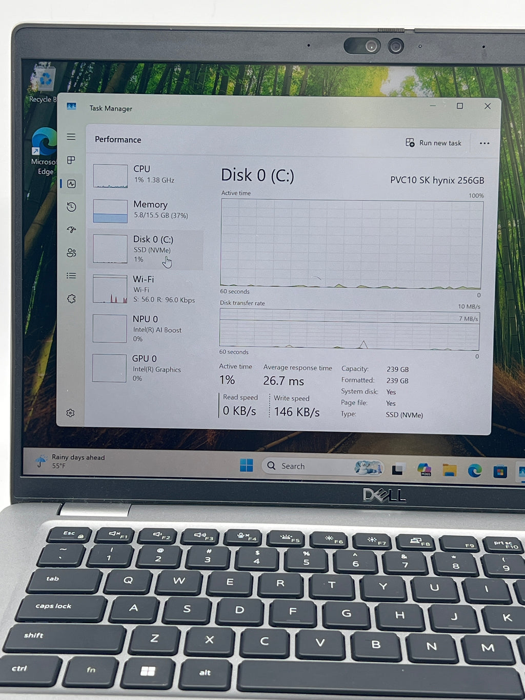 Dell Latitude 5450 14" Ultra 7 165U 16GB RAM 256GB SSD