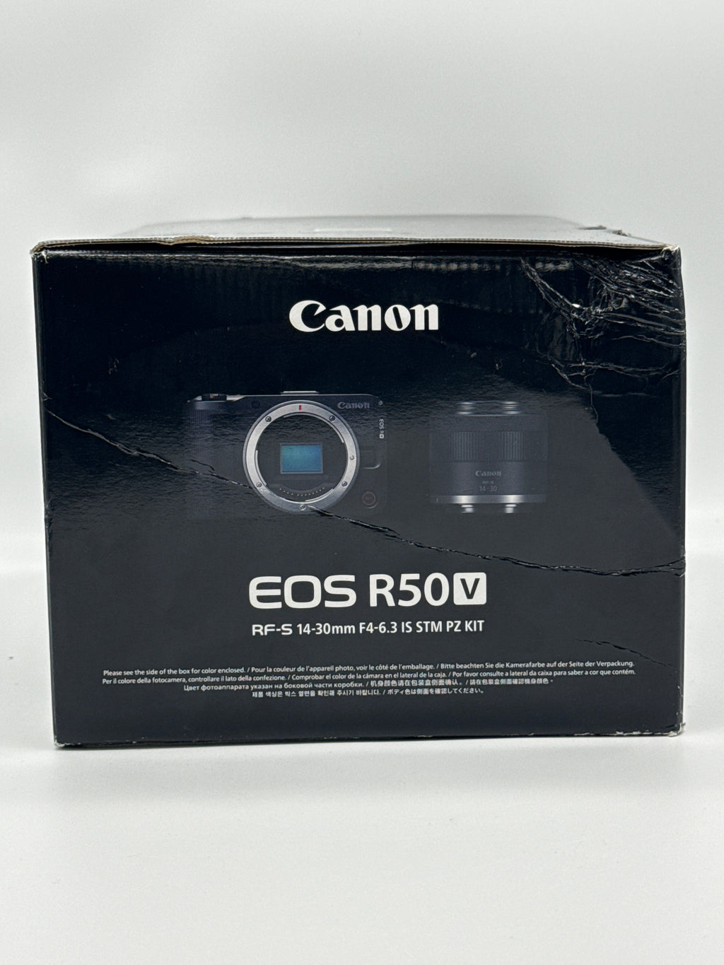 Canon EOS R50 V 24MP Mirrorless w/ RF-S 14-30mm PZ Lens - New