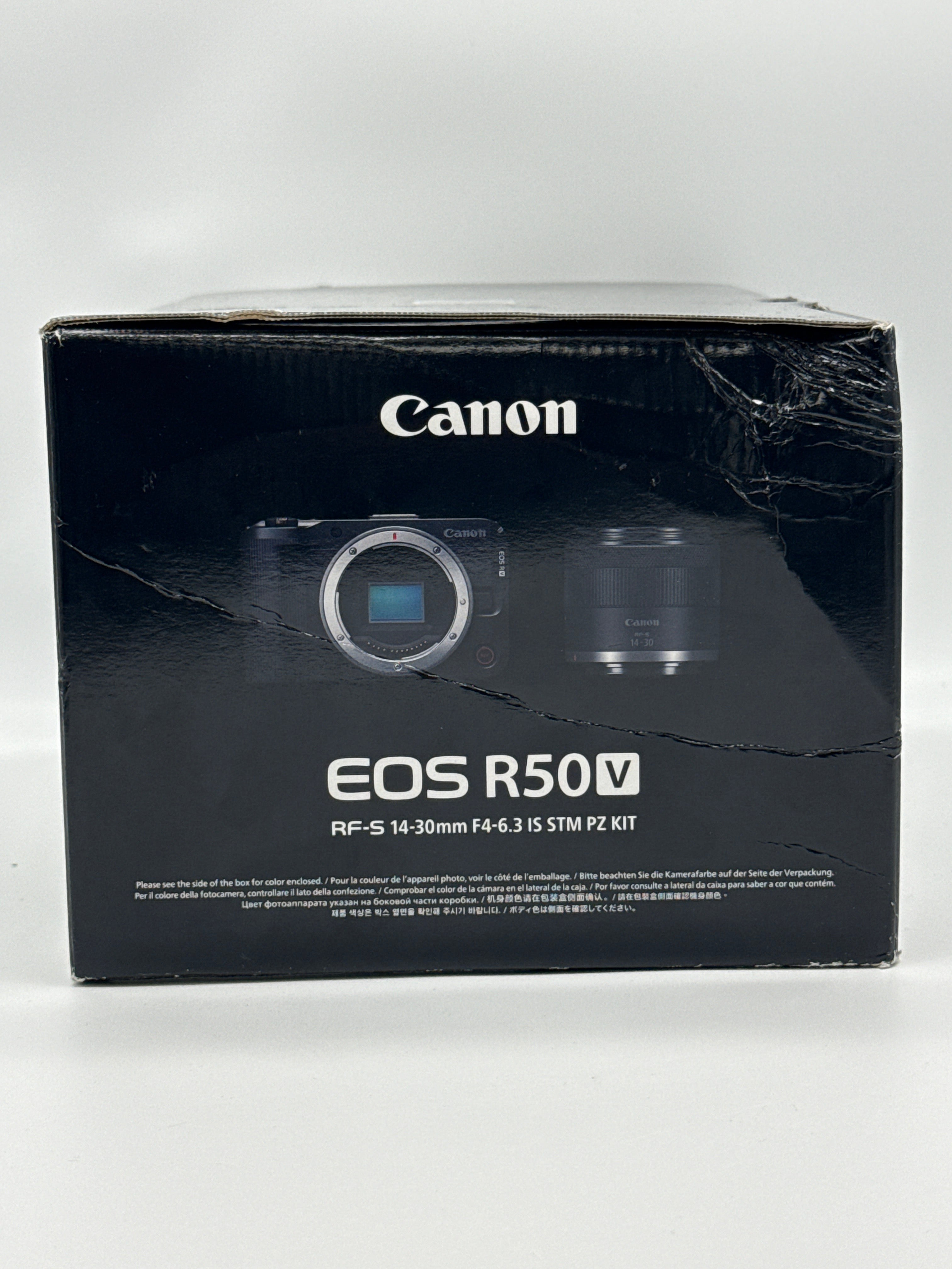 Canon EOS R50 V 24MP Mirrorless w/ RF-S 14-30mm PZ Lens - New