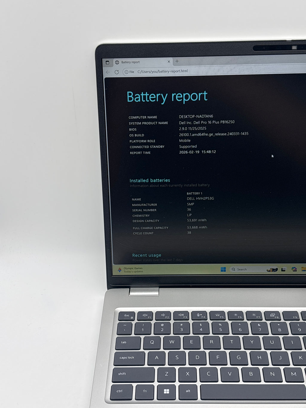 Dell Pro 16 Plus PB16250 Ultra 7 32 GB RAM 512 GB SSD - Warranty
