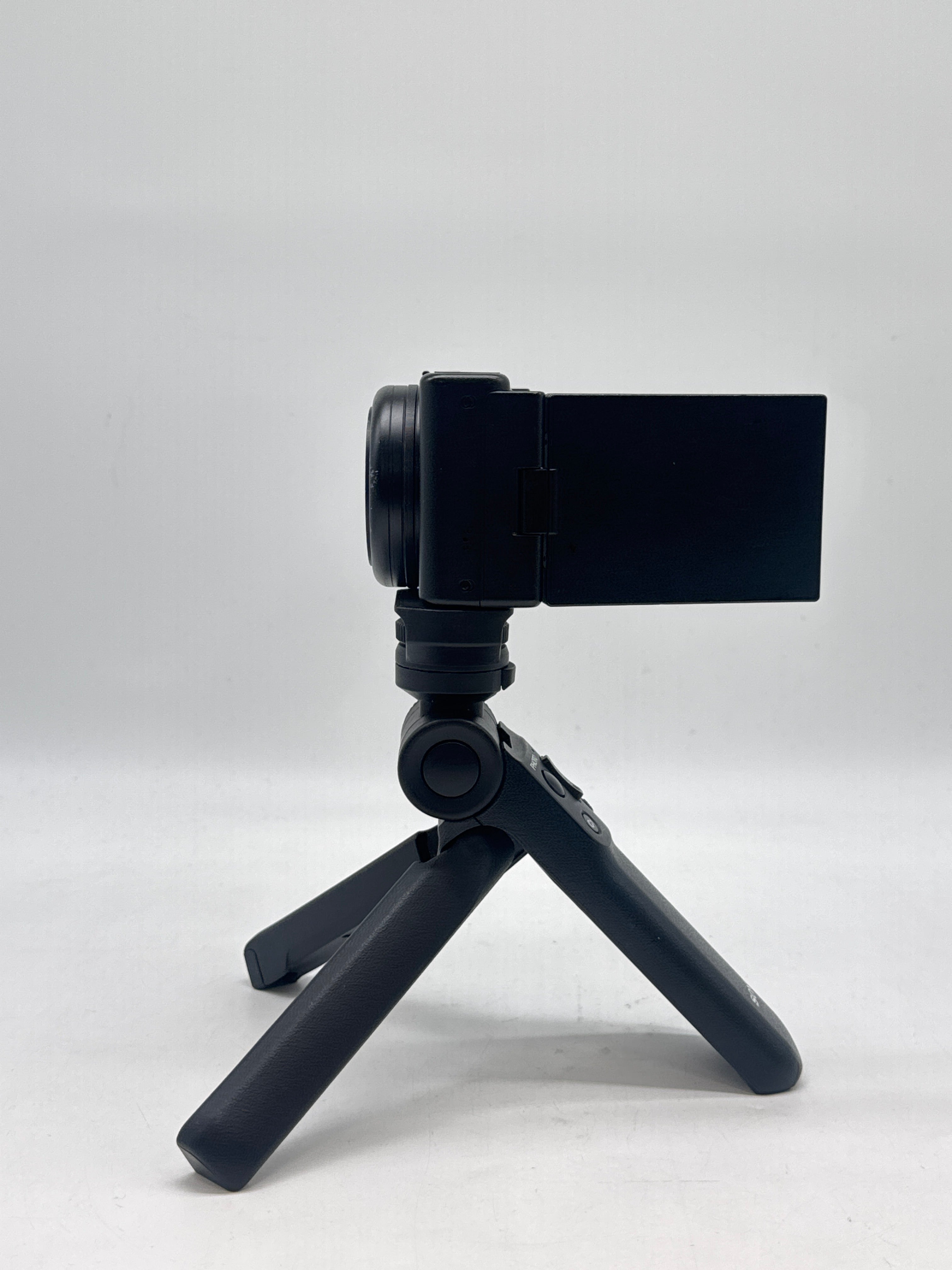 Sony ZV-1F 20.1MP 4K Camera Black W/GP-VPT2BT Tripod