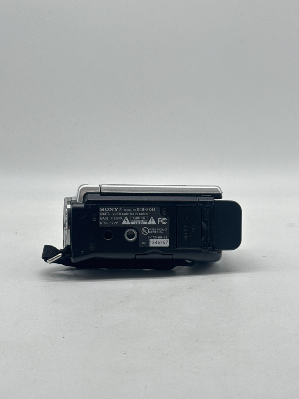 Sony Handycam DCR-SX44 Flash Memory 60x Optical Zoom Silver Camcorder - Used