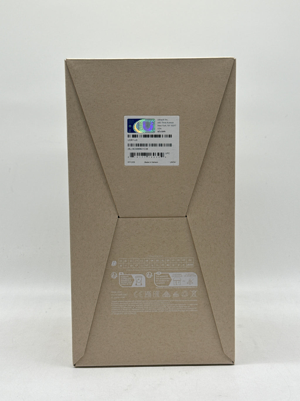 Ubiquiti UniFi UDR7-US Wi-Fi 7 Tri-Band 10G Cloud Gateway White - New