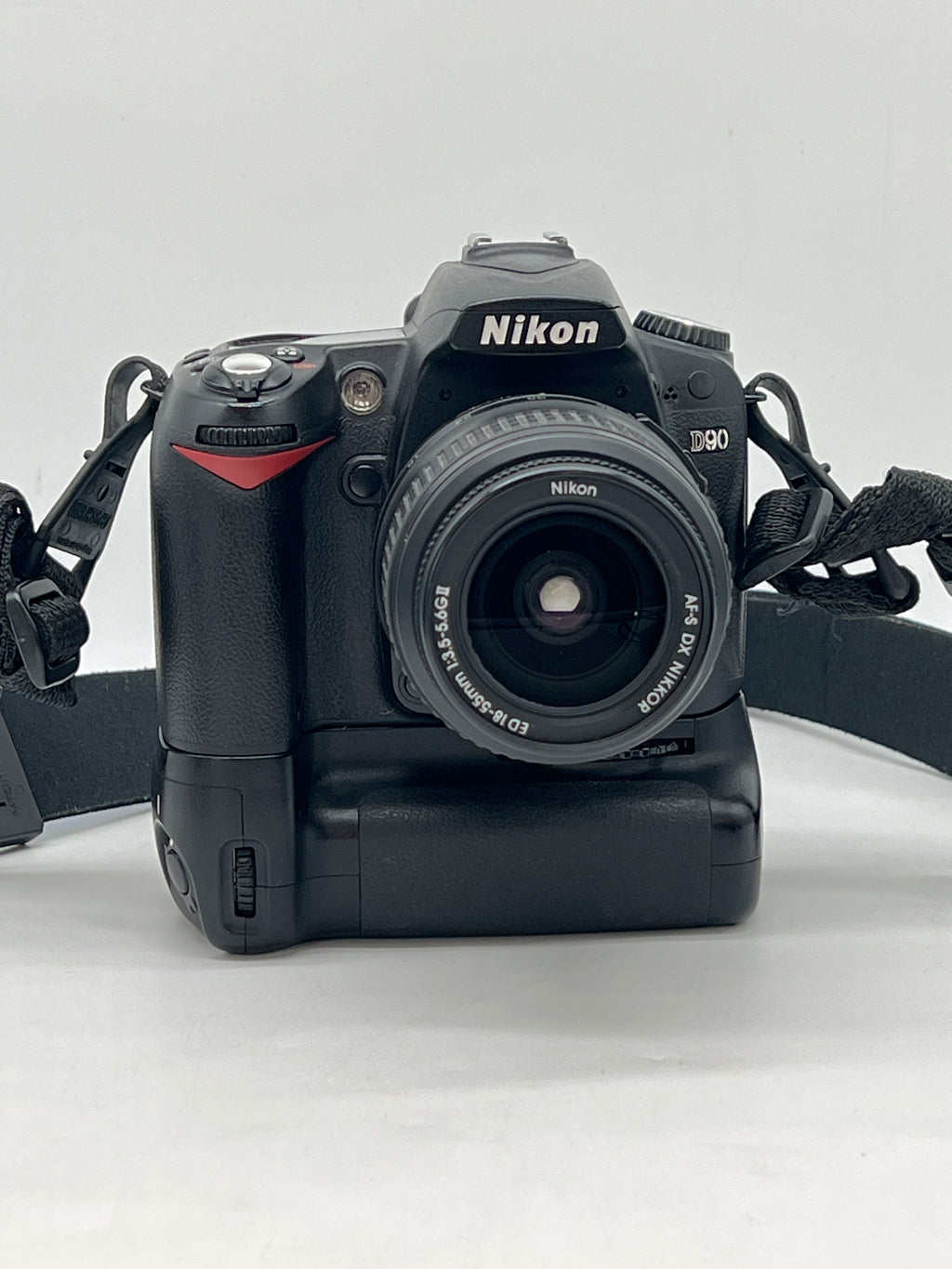Nikon D90 Digital Camera with 18-55mm Lens Battery Grip - Used