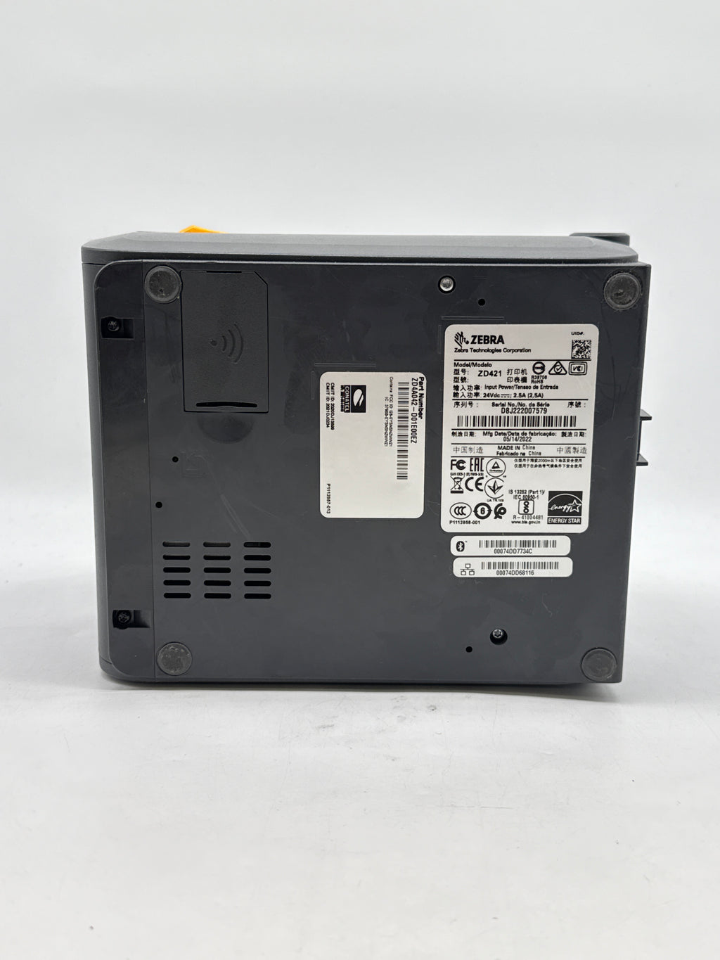 Zebra ZD421 Thermal Label Printer Cable ZD4A042-D01E00EZ - Read