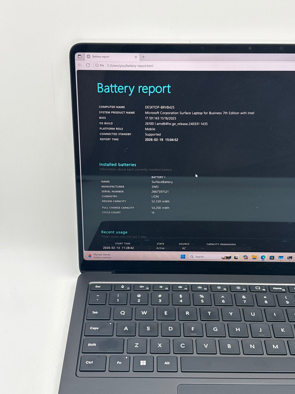 Microsoft Surface Laptop 7 2107 Ultra 7 268V 32GB RAM 1TB SSD - For Parts (READ)
