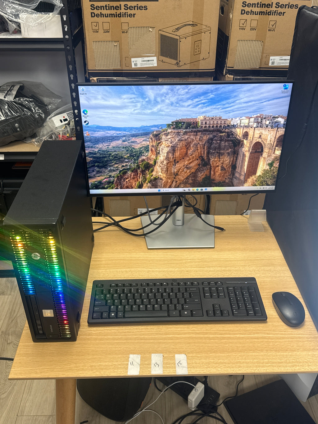 HP ProDesk 600 G2 SFF i5-6500 8GB RAM 256GB HDD Windows 11 - Used