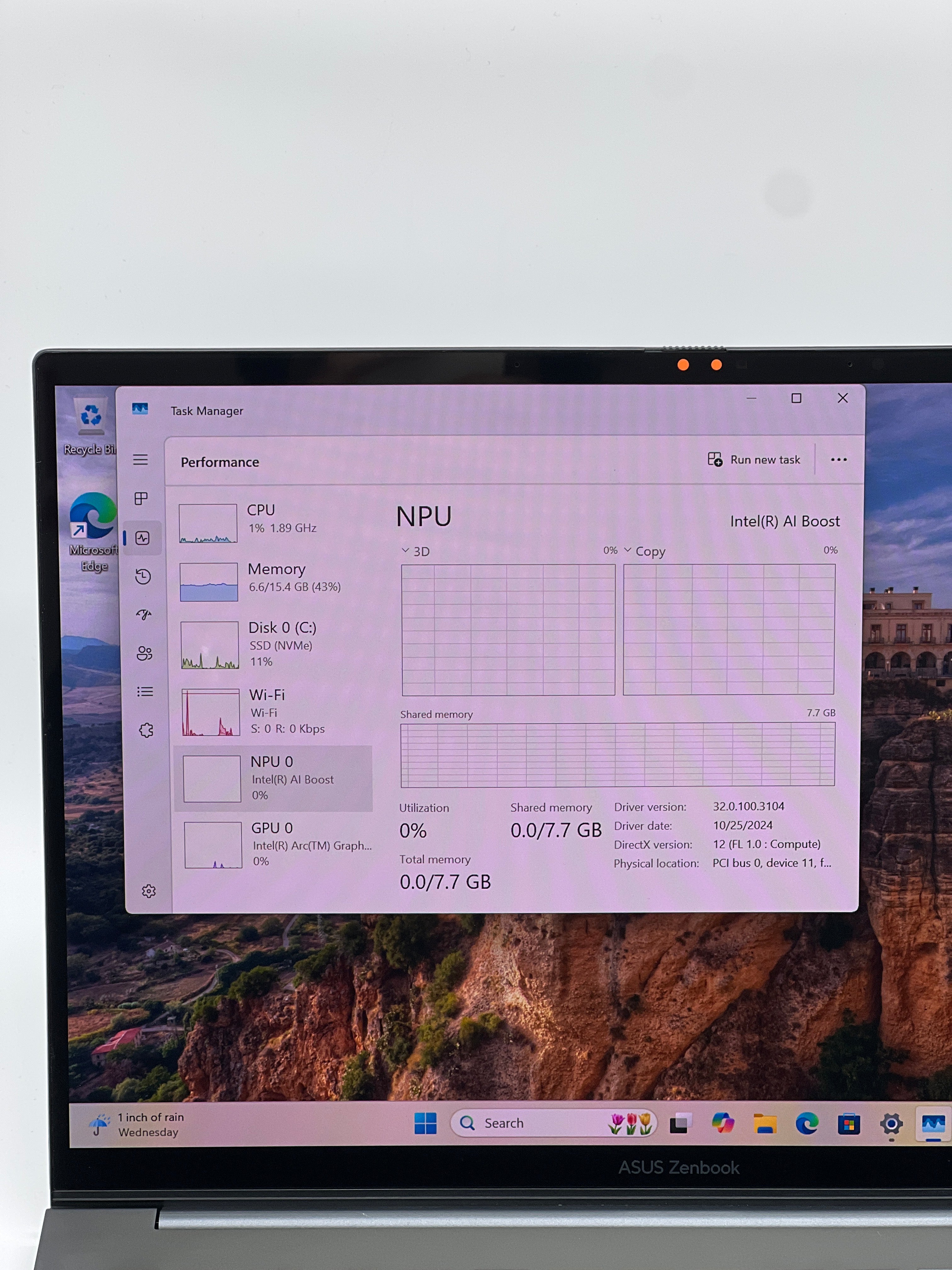 Asus ZenBook 14 Q425M OLED Ultra 7 155H 16GB RAM 1TB SSD