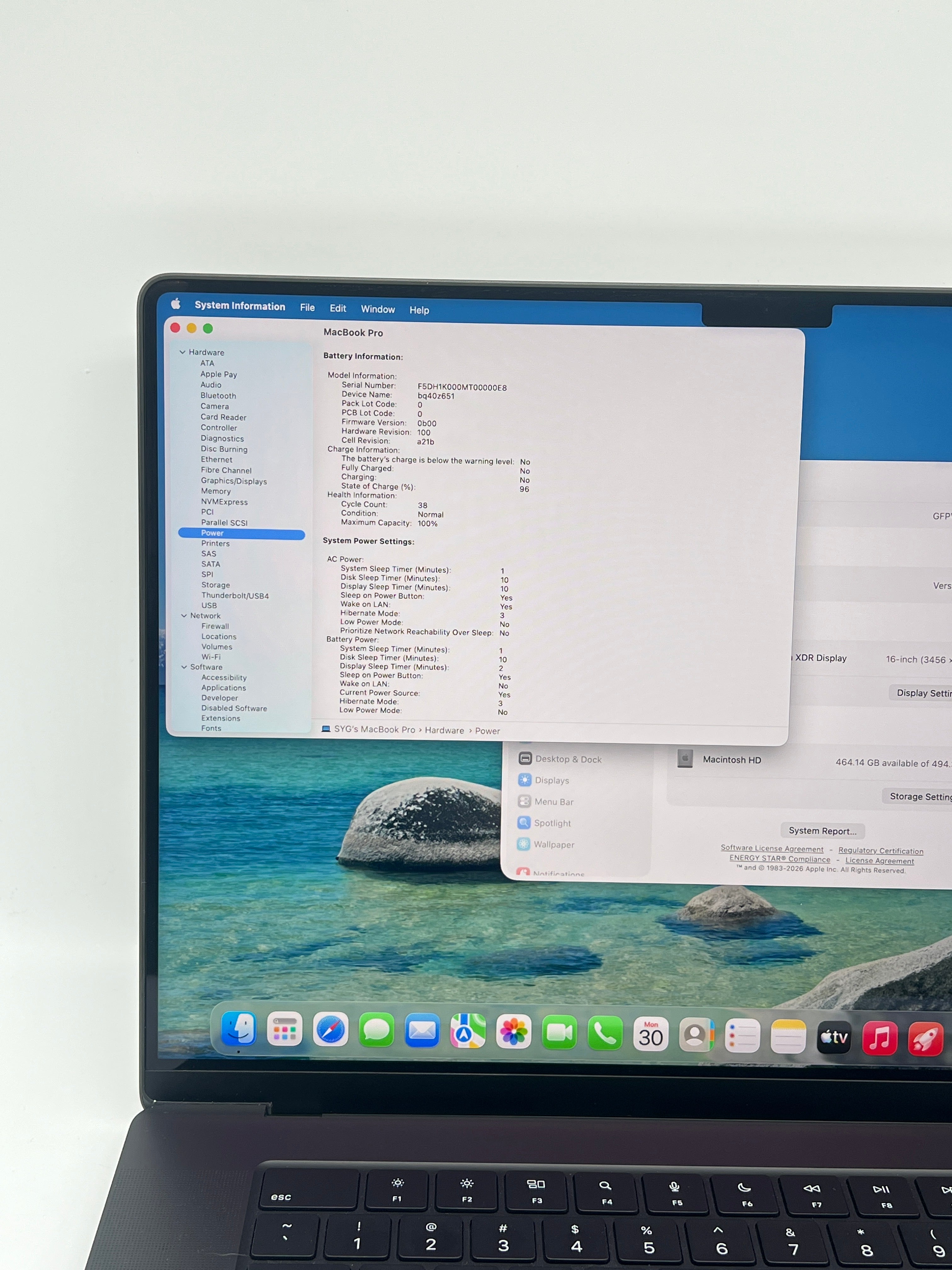 Apple MacBook Pro M3 Pro 16" 18GB RAM 512GB SSD - Used with Box