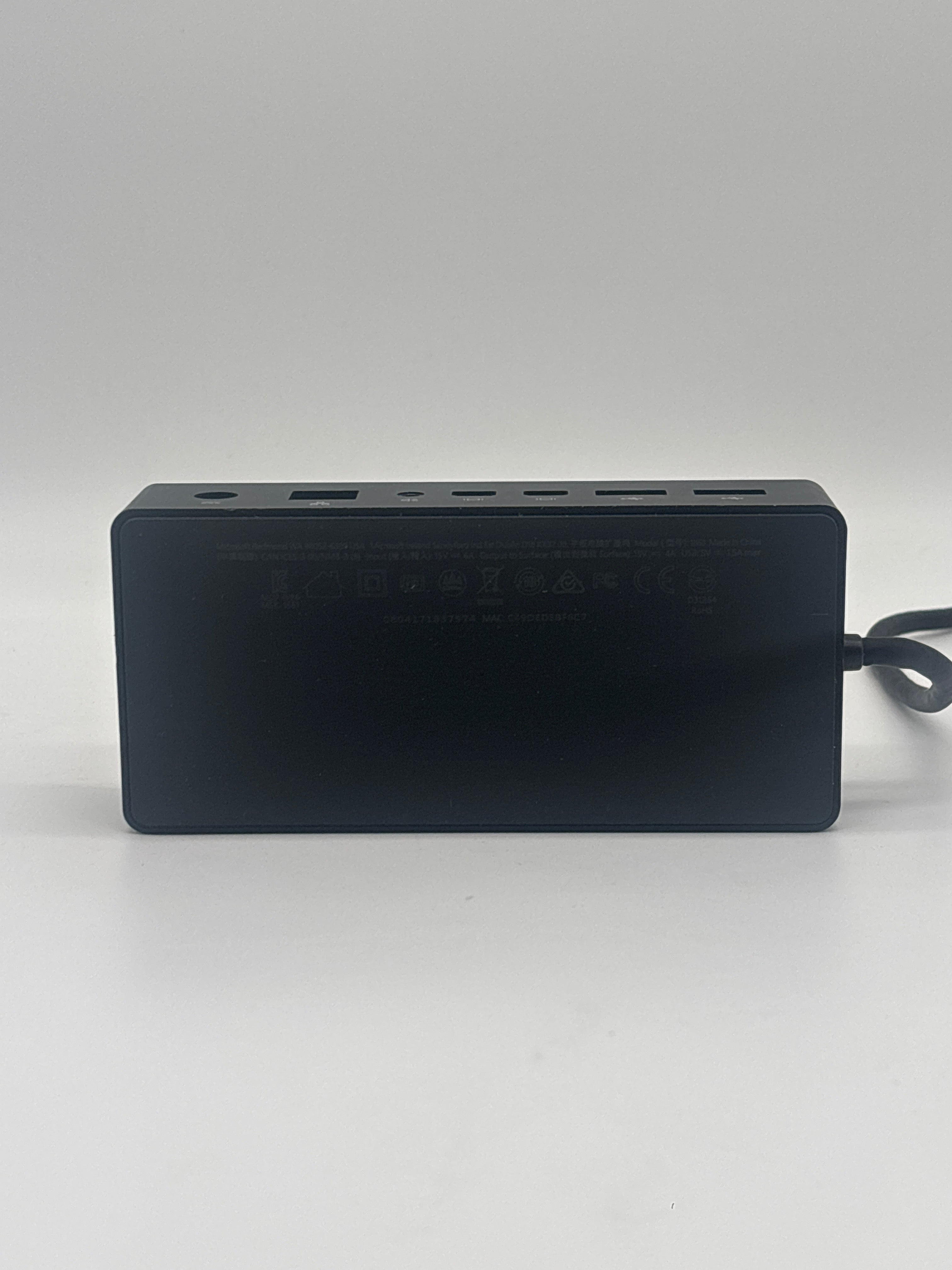 Microsoft Dock 1661 Black Docking Station