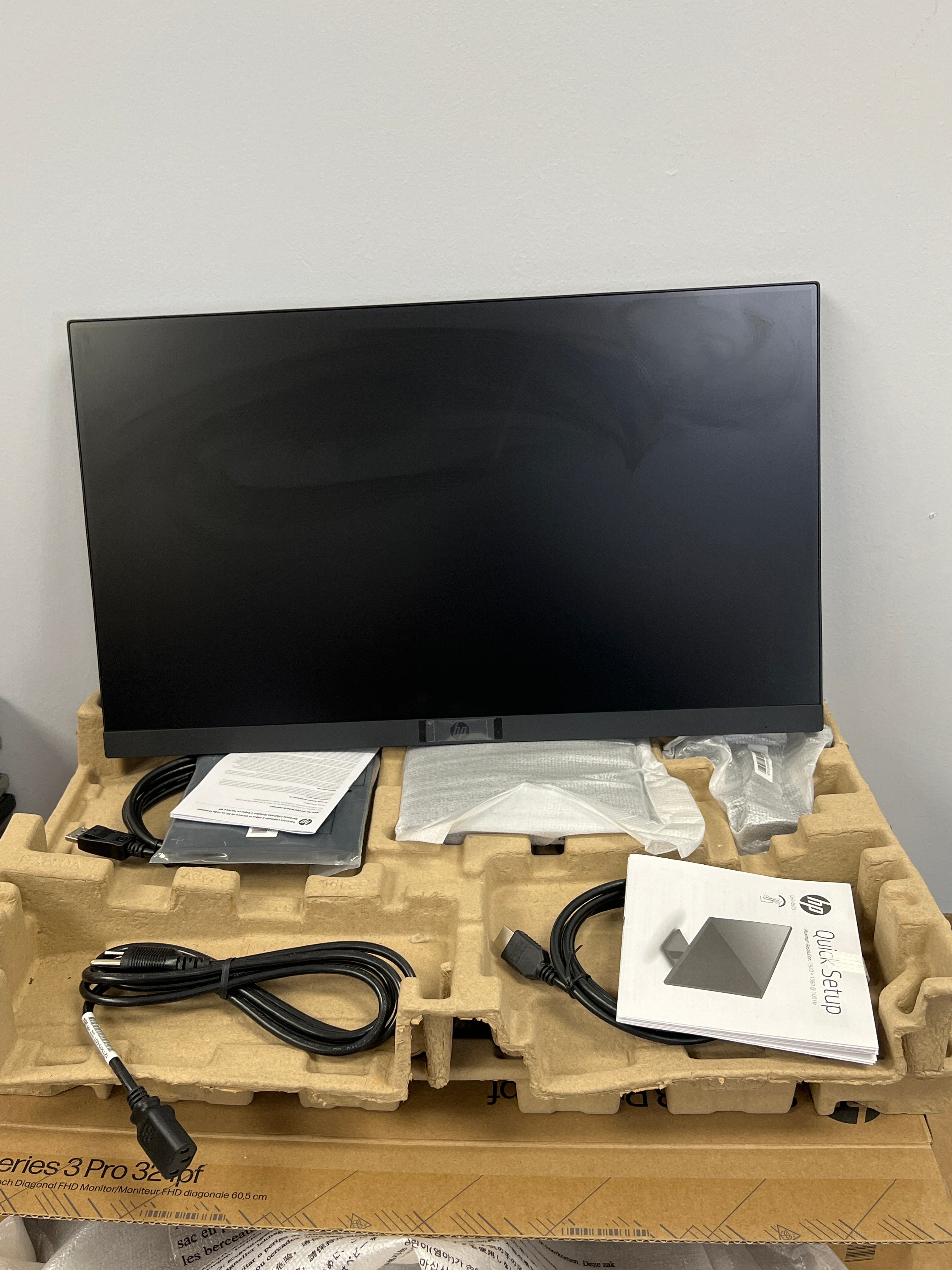 HP Series 3 Pro 324pf 23.8" 1080p Monitor - New In Box