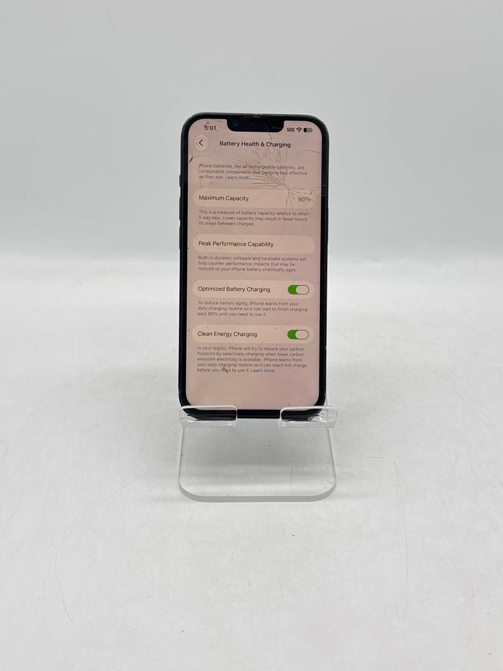 Apple iPhone 14 A2649 128GB Midnight Network Unlocked Smartphone - For Parts