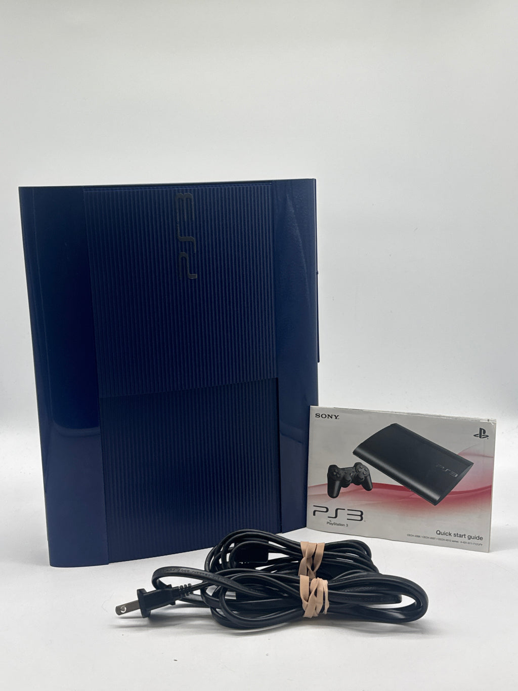 Sony PlayStation 3 Super Slim CECH-4006C 500GB Blue Console - Used