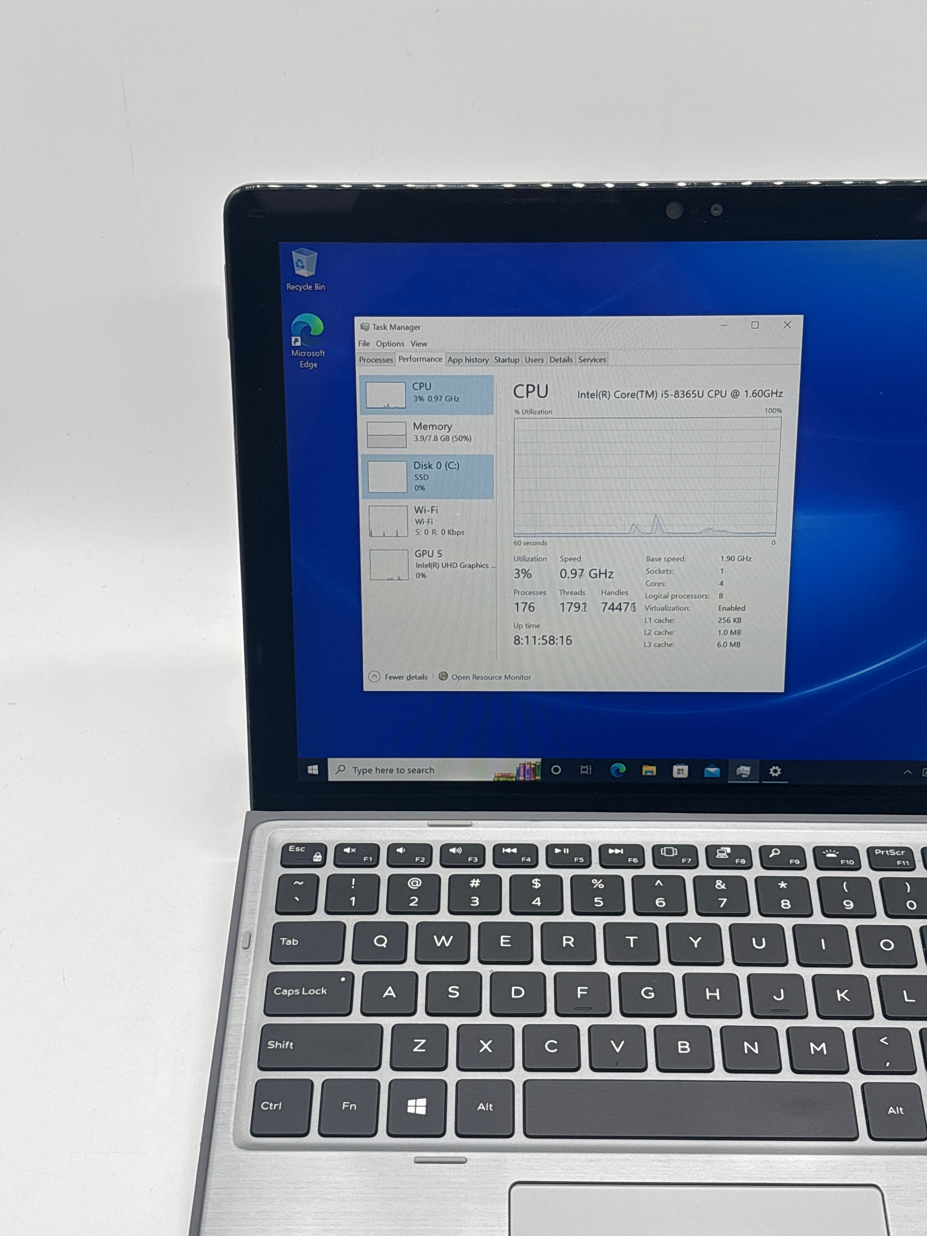 Dell Latitude 7200 2-in-1 i5-8365U 8GB RAM 256GB SSD