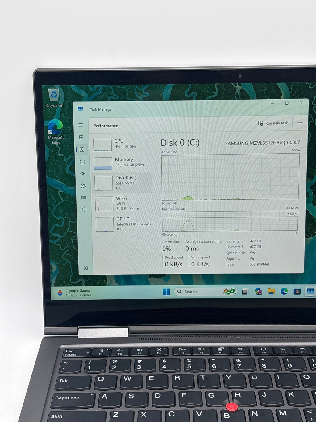 Lenovo ThinkPad X1 Yoga Gen 5 i5-10210U 16GB RAM 512GB SSD