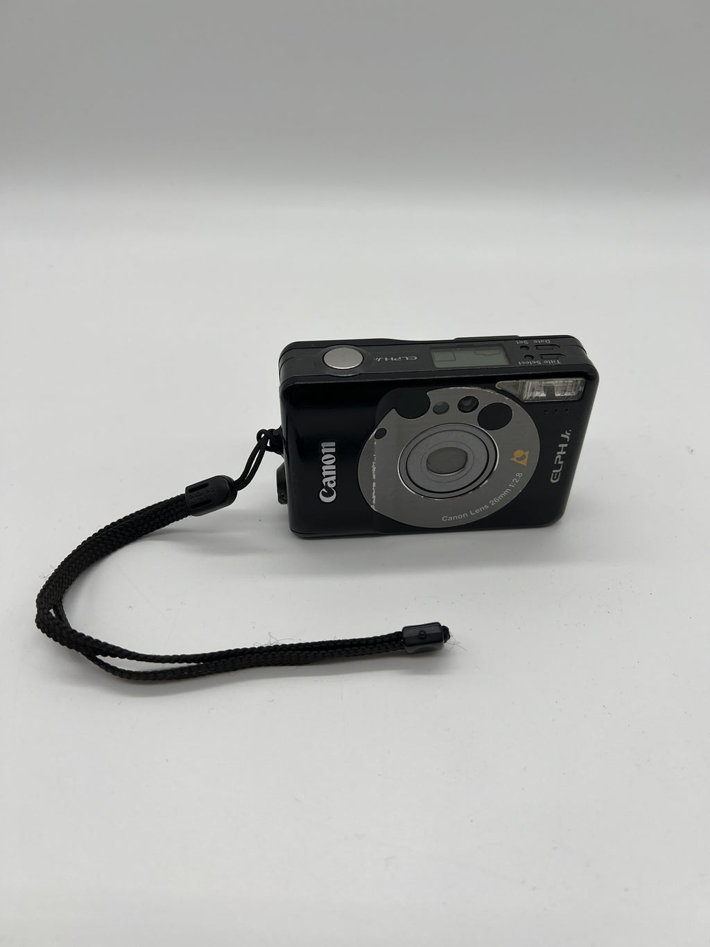Canon ELPH Jr Point & Shoot APS Film Camera 26mm wide angle Lens W/case