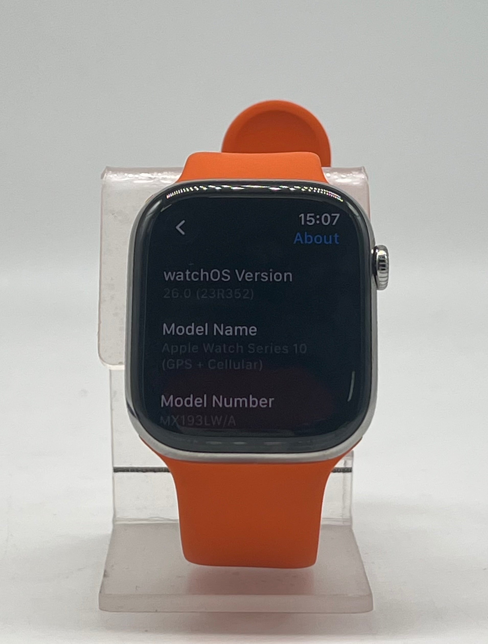 Apple Watch Series 10 Hermes 46mm 64GB GPS + Cellular w/ 2 Bands - Used