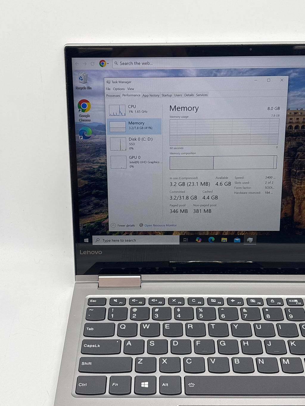 Lenovo Yoga 730-13IKB 2-in-1 i5-8250U 8GB RAM 256GB SSD Used