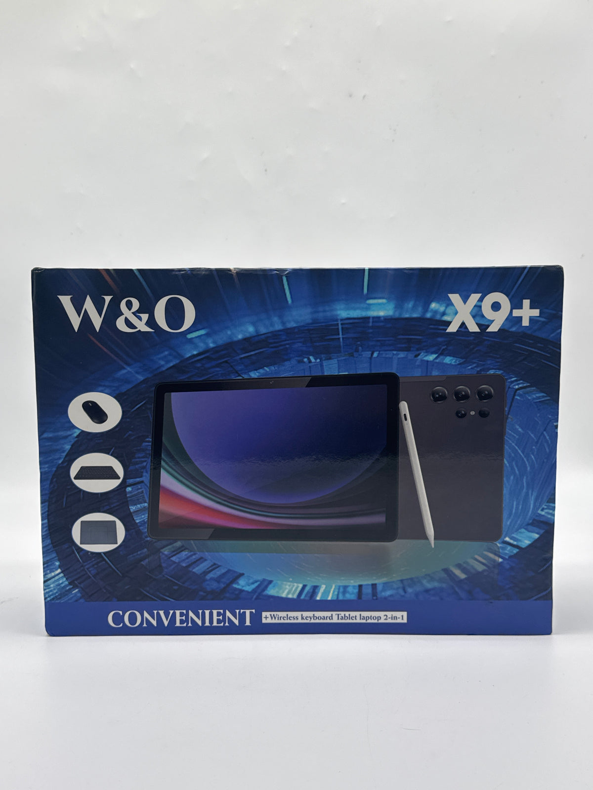W&O X9+ 2-in-1 Tablet Laptop 256GB 8GB RAM 10.1" 4G LTE Wi-Fi Orange - Used