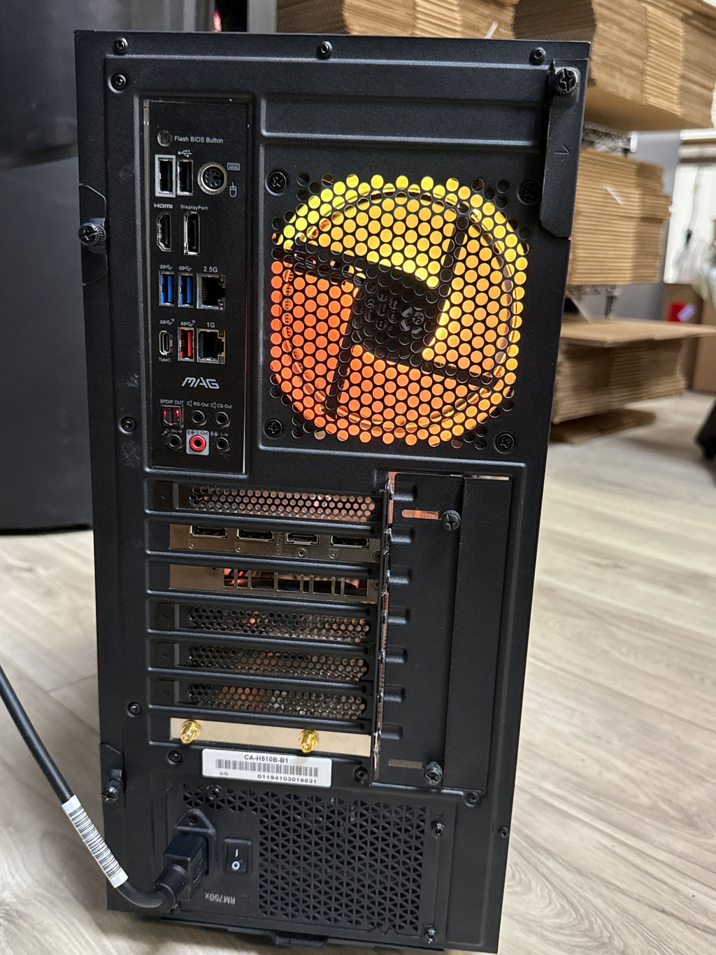 Custom Gaming PC Ryzen 7 5700X 32GB RAM 1TB SSD RTX 2070 SUPER