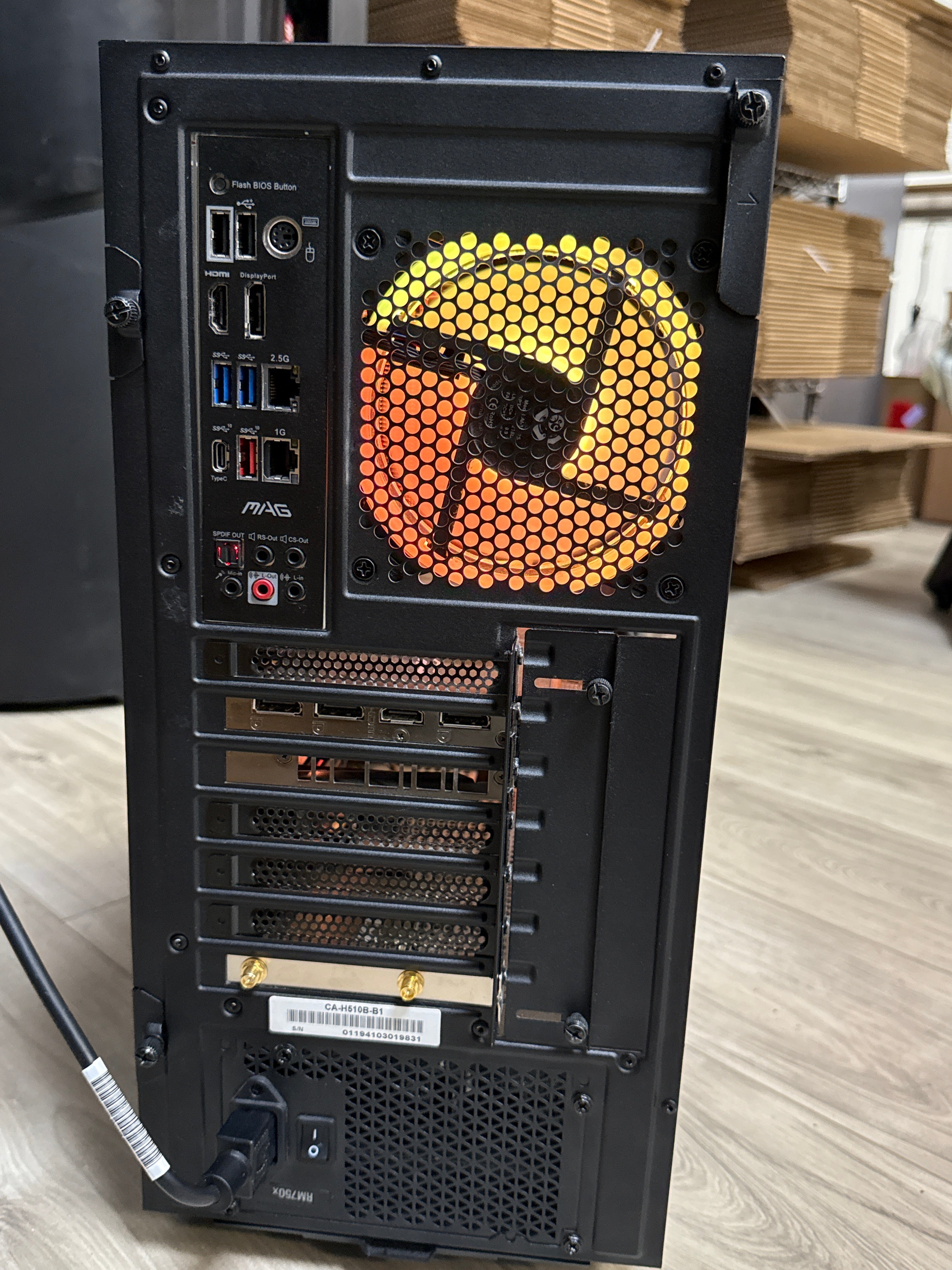 Custom Gaming PC Ryzen 7 5700X 32GB RAM 1TB SSD RTX 2070 SUPER
