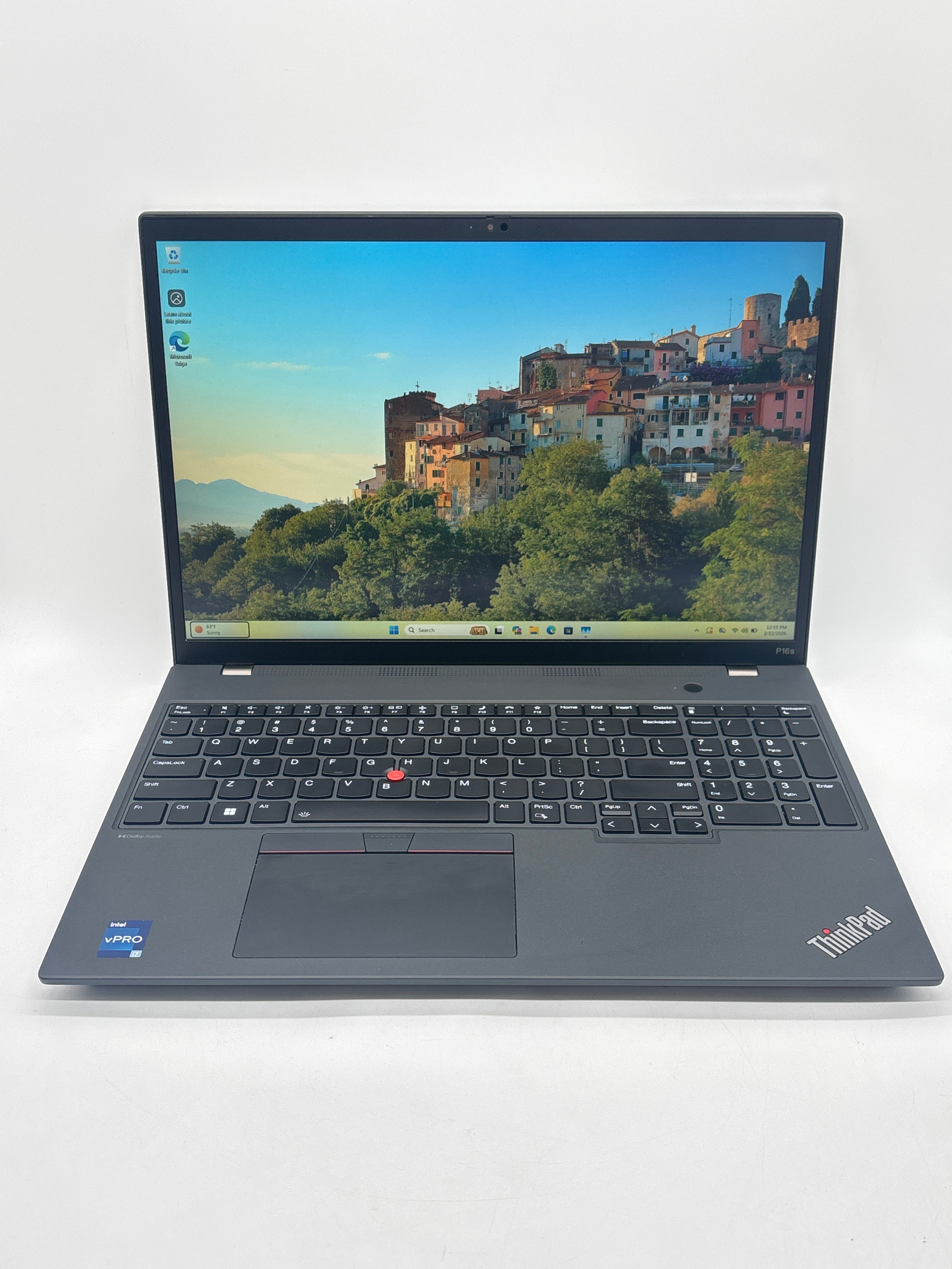Lenovo ThinkPad P16s Gen 2 i7-1370P 64GB RAM 1TB SSD RTX A500 - Warranty