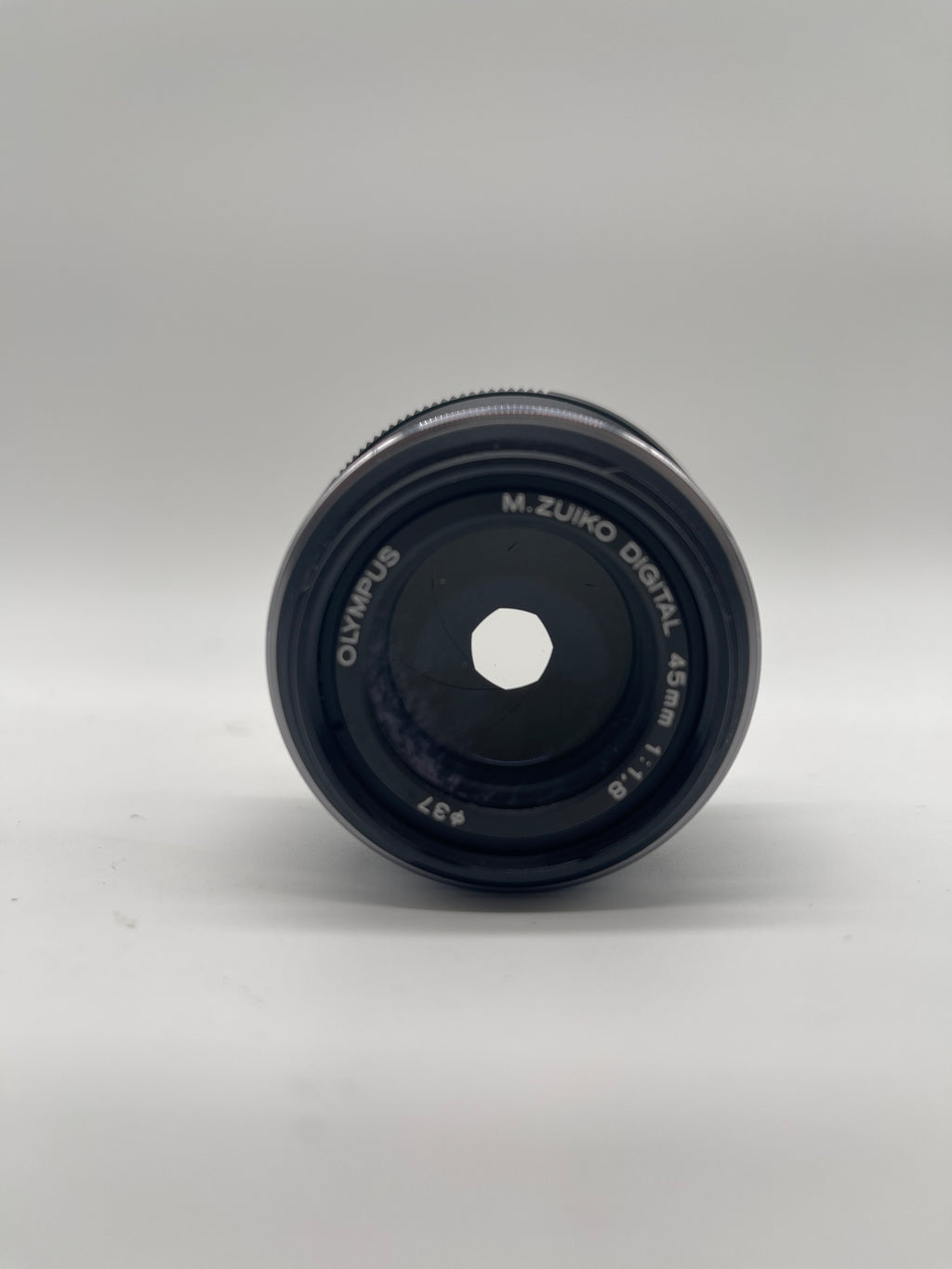 Olympus Digital 45mm f/1.8 MSC Standard Camera Lens Micro Four Thirds Used Black