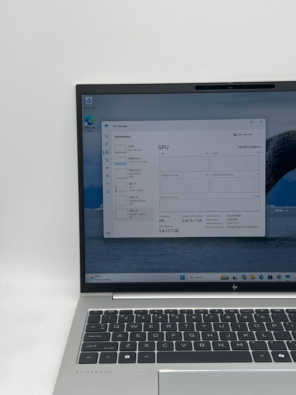 HP Elitebook 860 G11 Ultra 7 155U 32GB RAM 1TB SSD