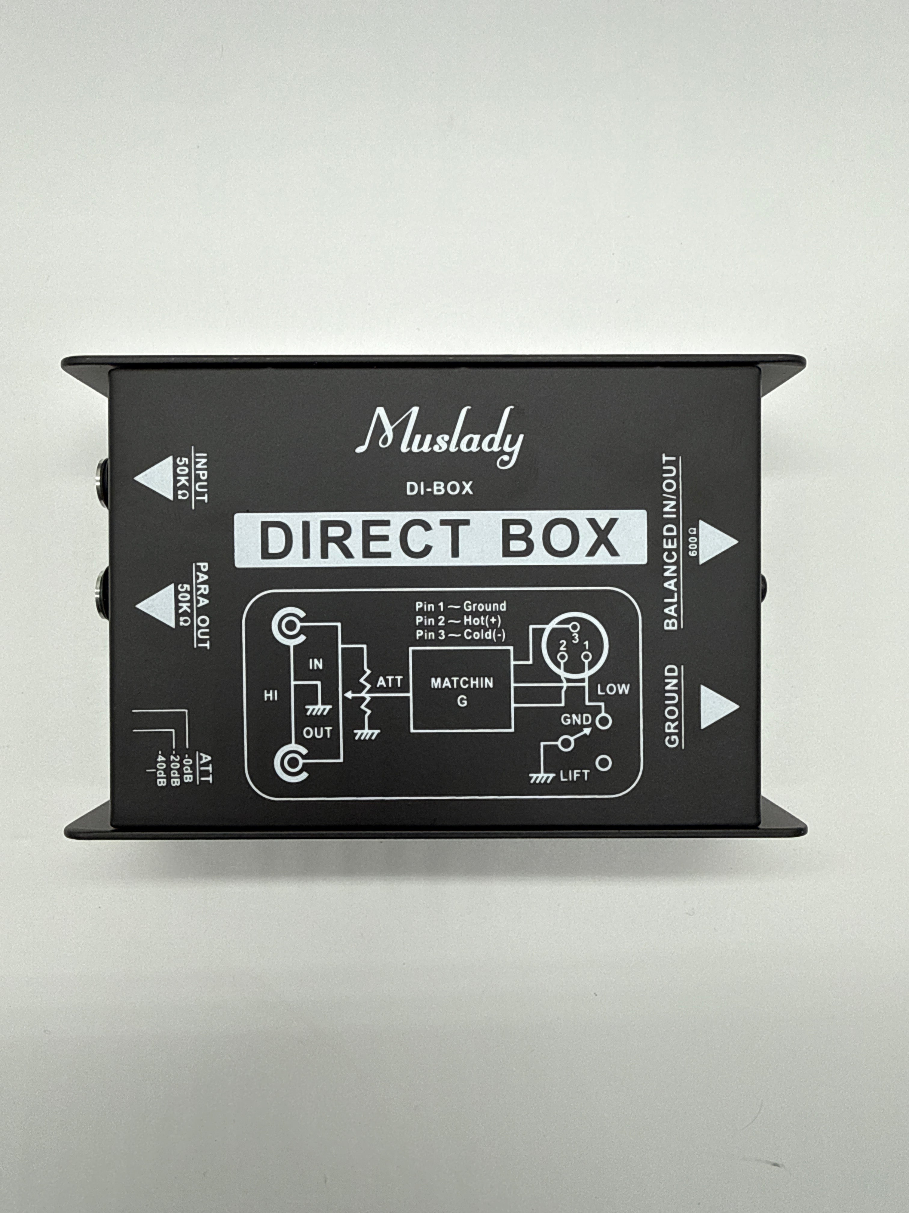 Muslady 1-Channel DI-Box