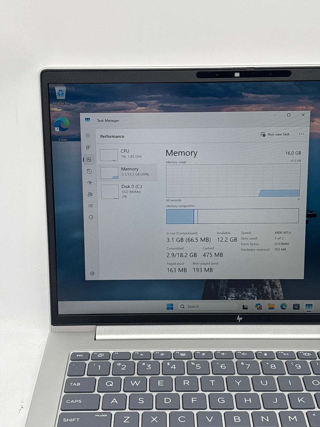 HP EliteBook 645 G11 Ryzen 7 Pro 7735U 16GB RAM 512GB SSD - For Parts