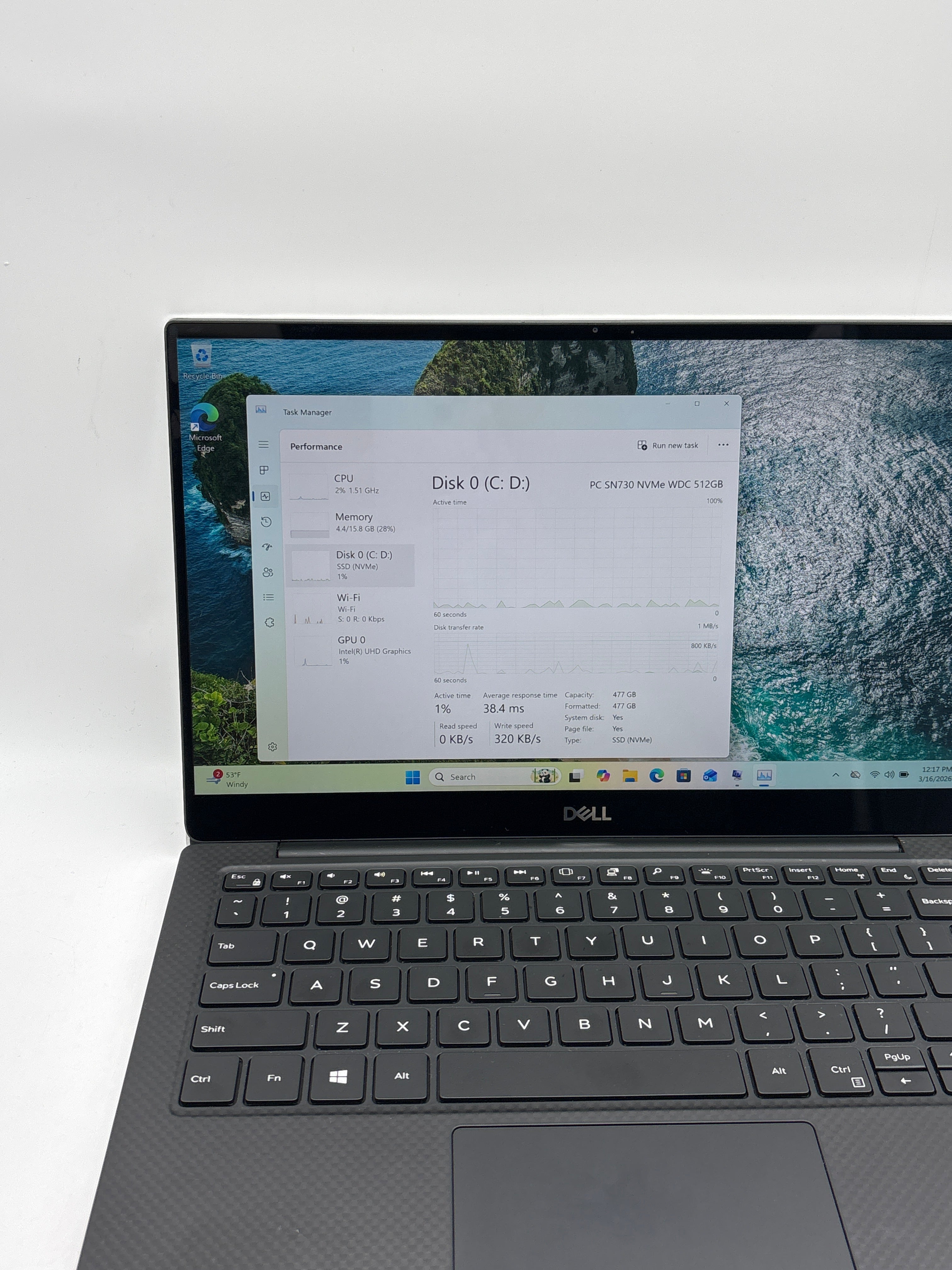 Dell XPS 13 7390 i7-10710U 16GB RAM 512GB SSD - Used