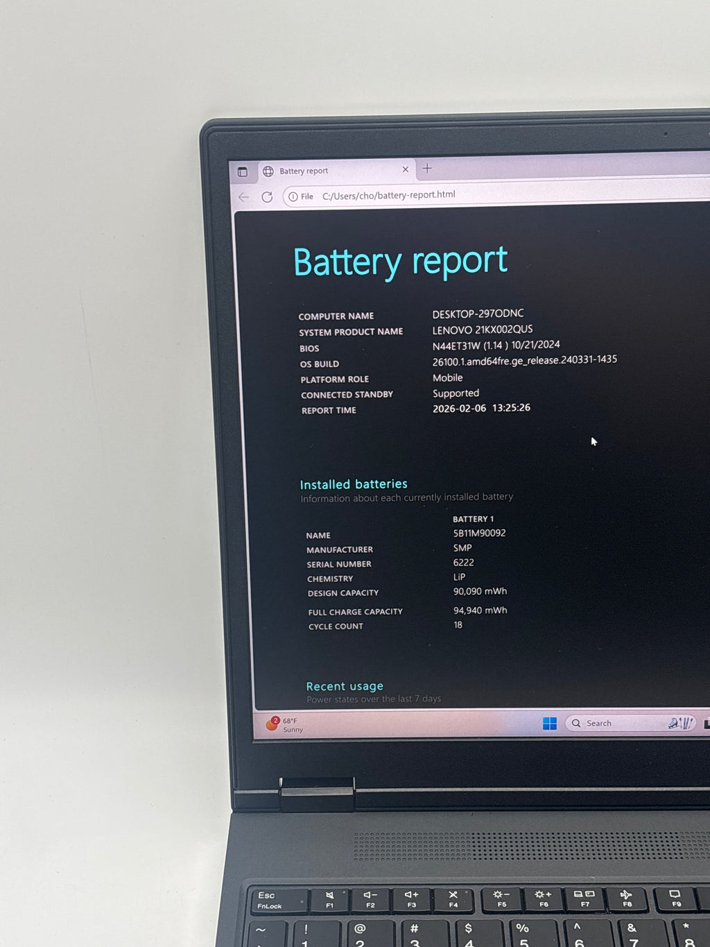 Lenovo ThinkPad P16v Gen 2 Ultra 7 155H 64 GB RAM 1 TB SSD RTX 2000