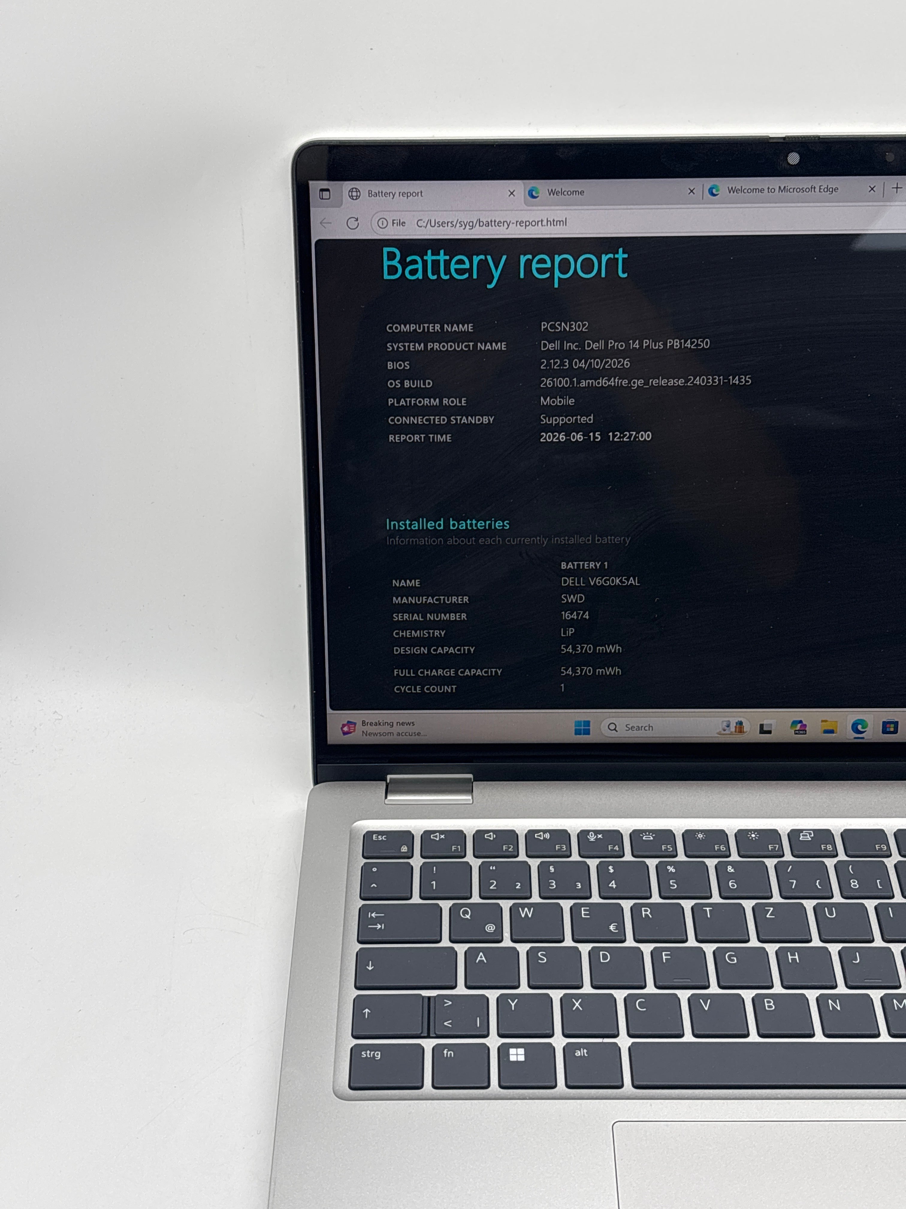 Dell Pro 14 Plus 2-in-1 Ultra 5 235U 32GB RAM 512GB SSD - Remotely Managed
