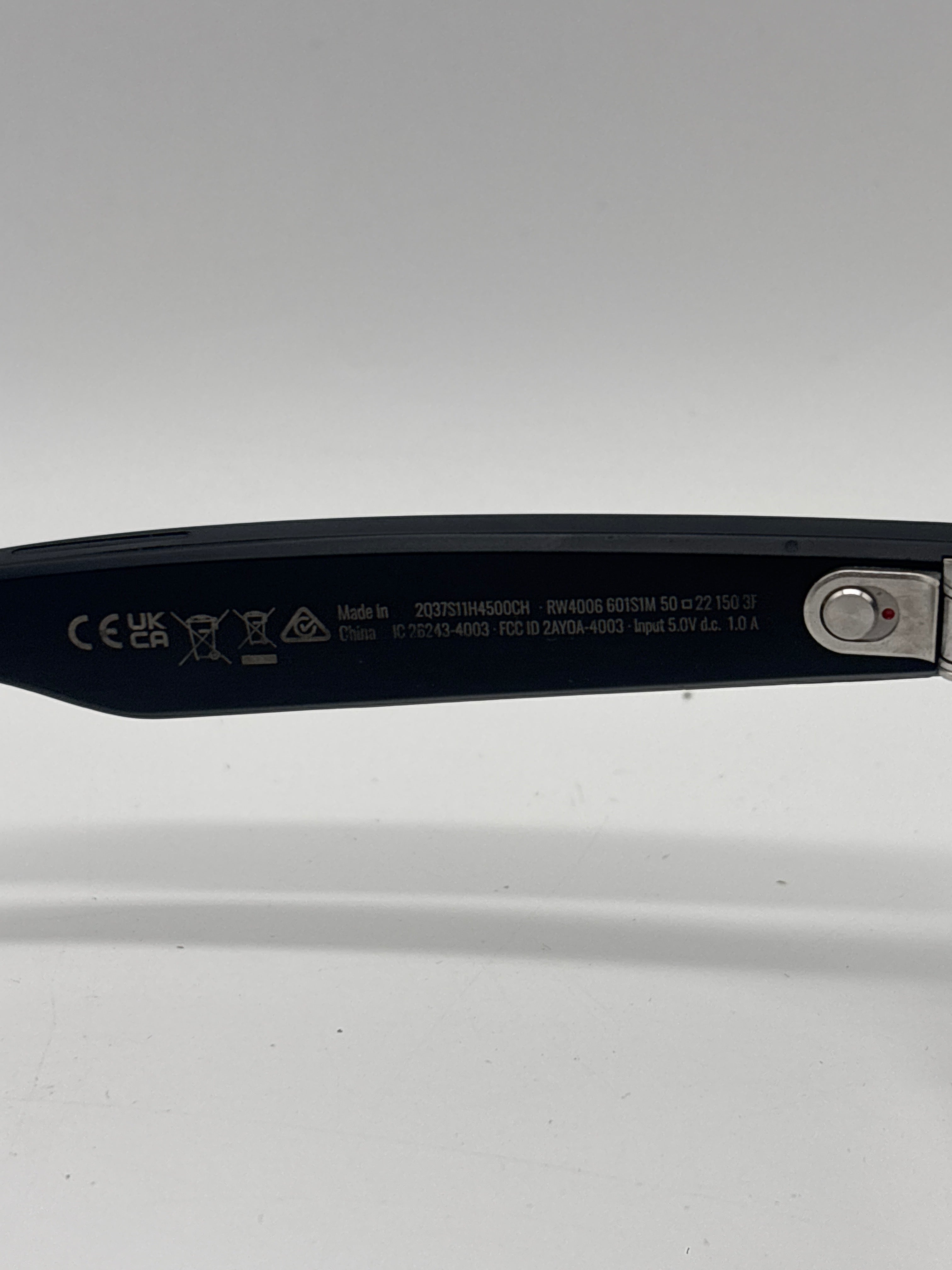 Meta Ray-ban Wayfarer Smart Glasses Black RW4006