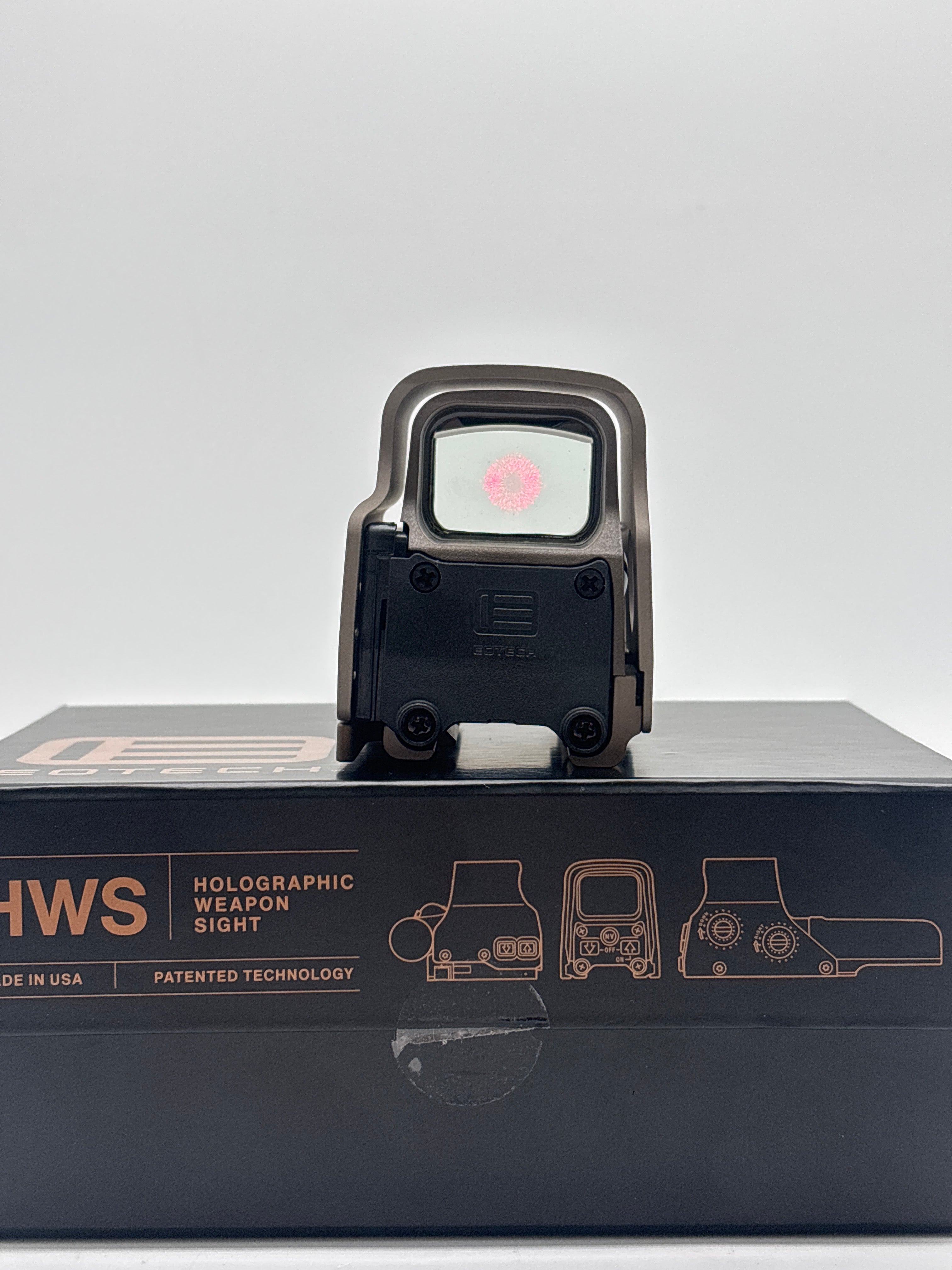 EOTech EXPS3 Holographic Sight Brown - Used With Box