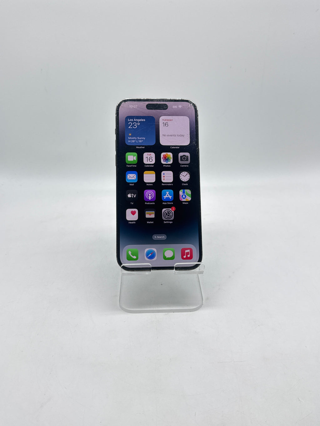 Apple iPhone 14 Pro Max 256GB AT&T Space Black - For Parts READ DESC