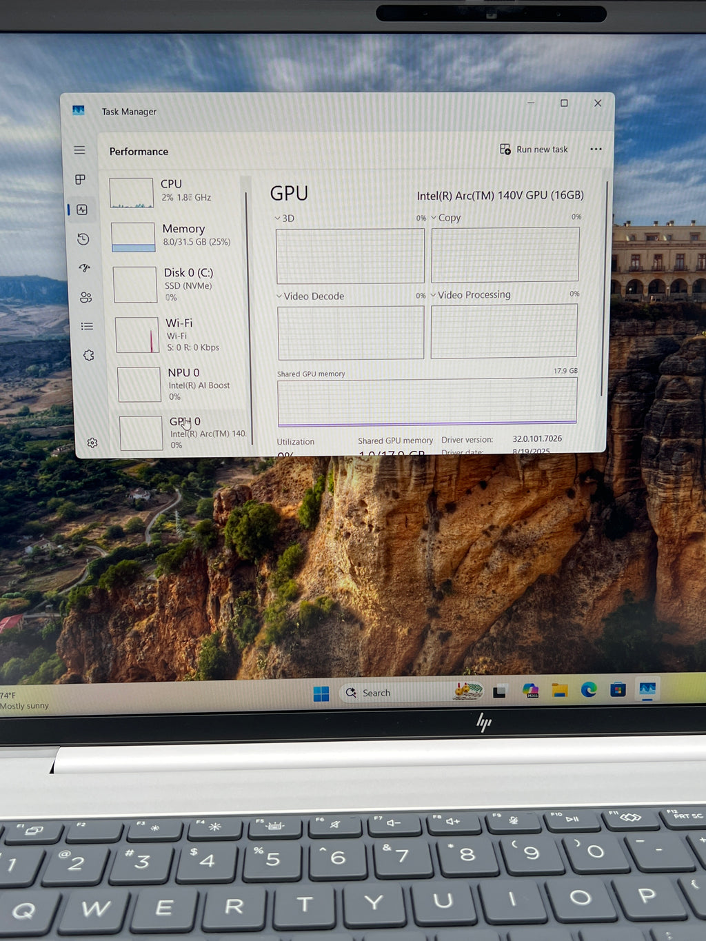 HP EliteBook 8 G1i 16 AI Ultra 7 32GB 1TB SSD Silver
