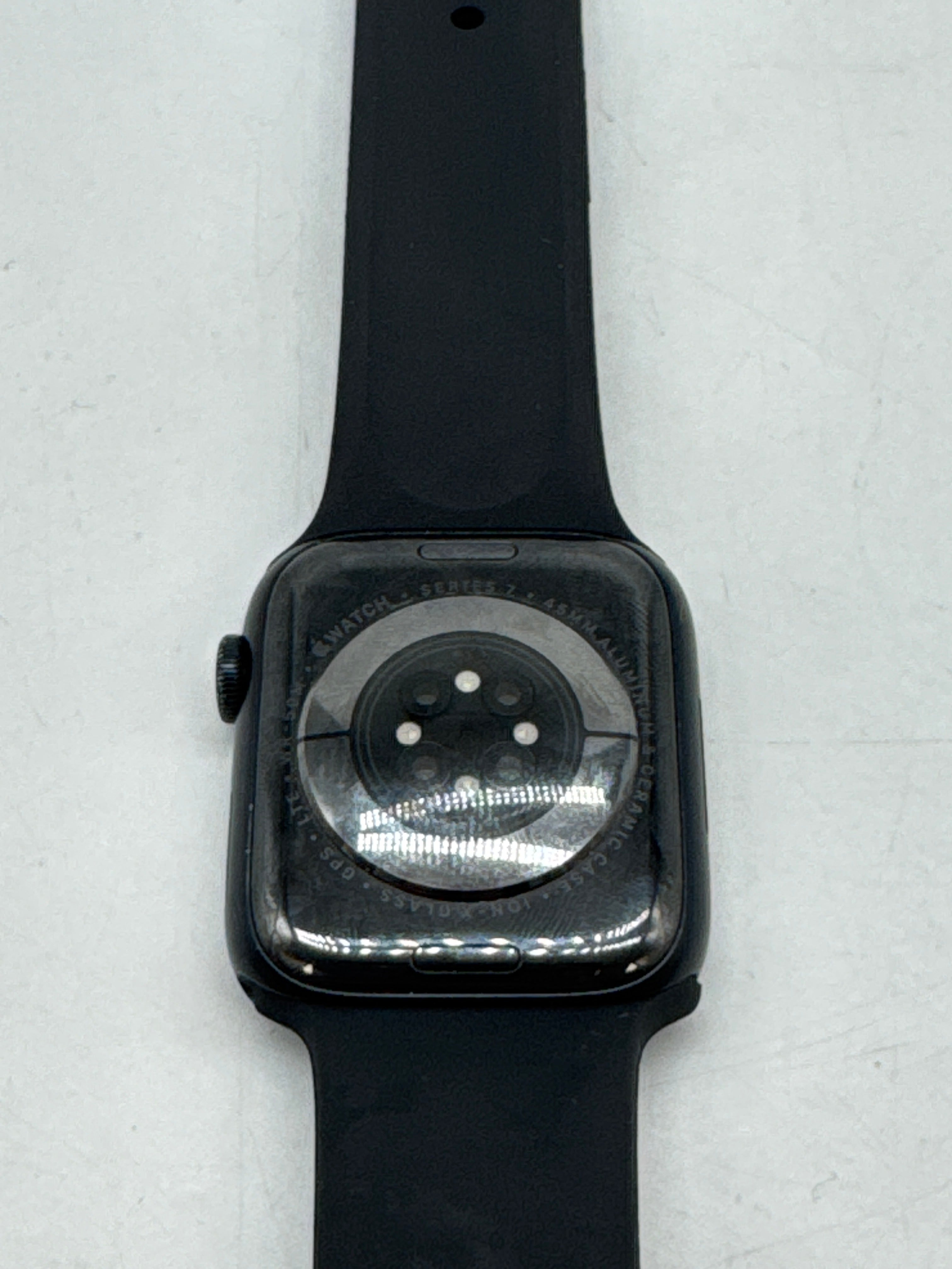 Apple Watch Series 7 A2477 45mm GPS + Cellular Midnight Aluminum Watch