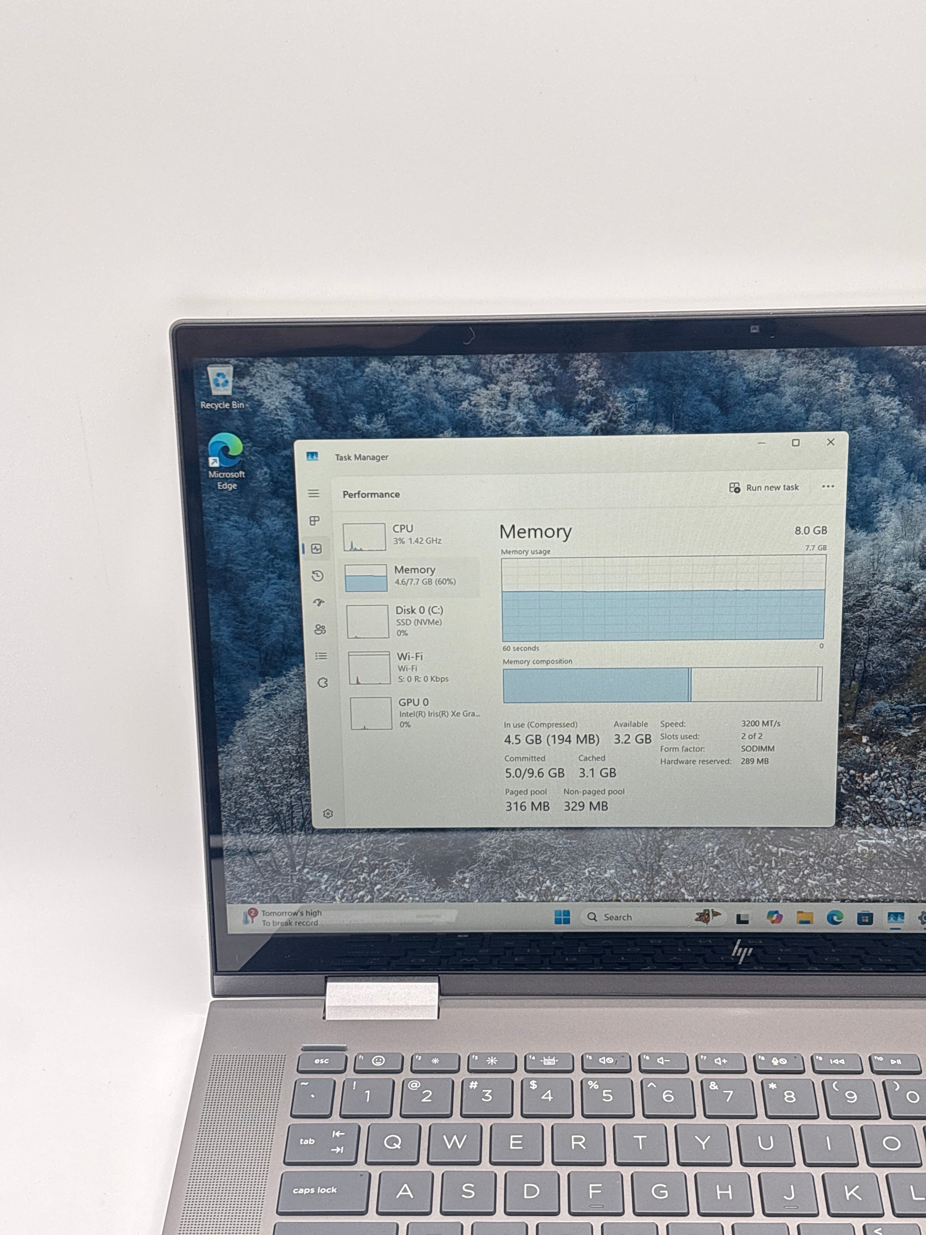 HP Envy x360 2-in-1 i5-1335u 8GB RAM 512GB SSD Gray - Used