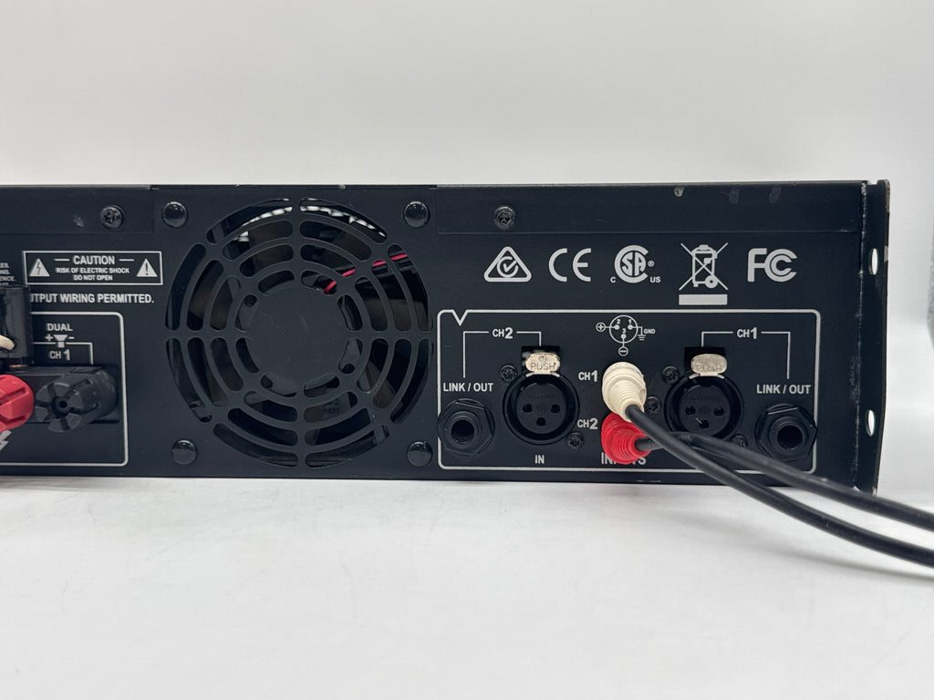 Crown XLS 1002  DriveCore DJ/PA Power Amplifier 2-Channel 350W - Used