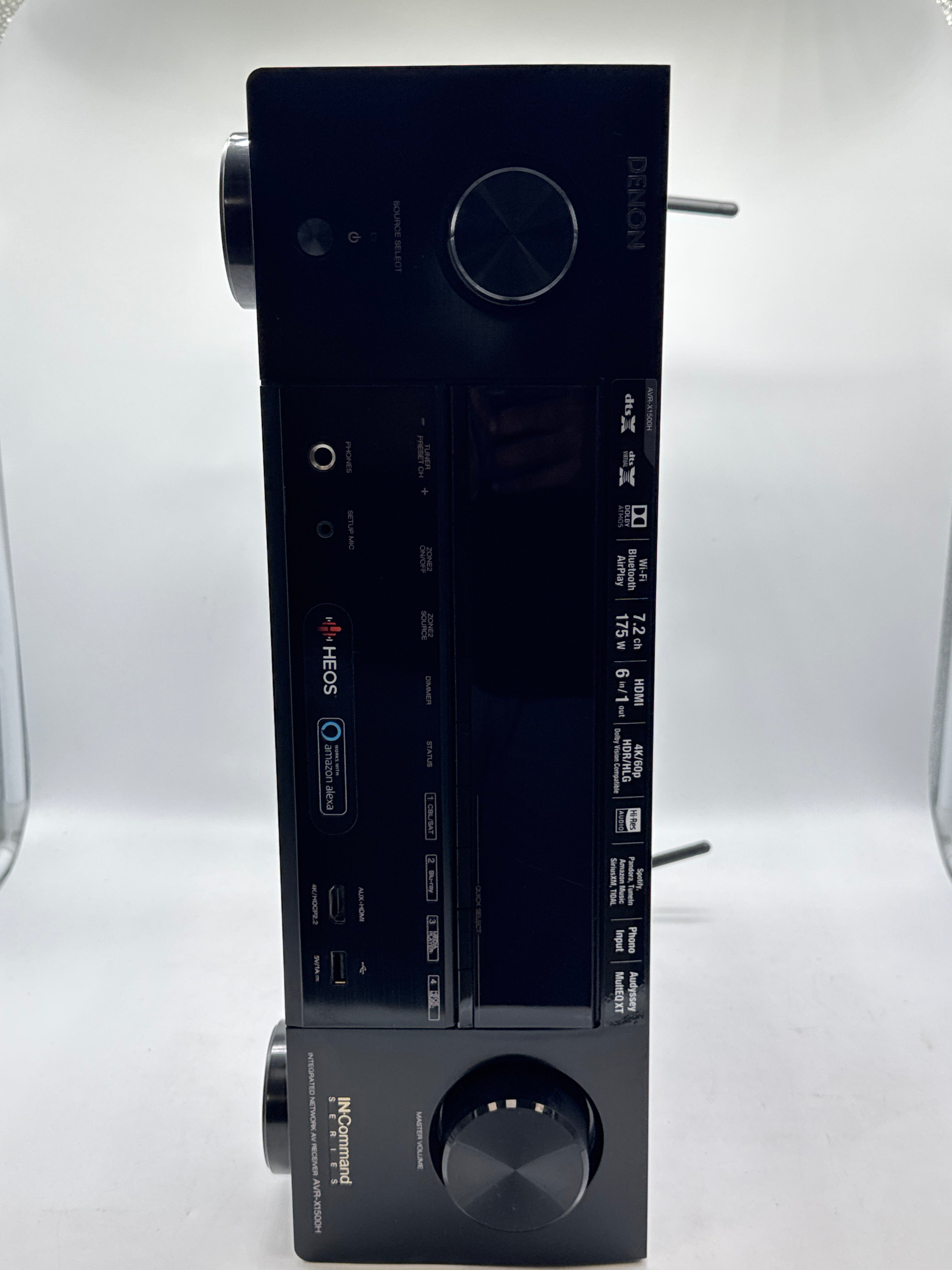 Denon AVR-X1500H 7.2 Channel 4K UHD Bluetooth AV Receiver Tested