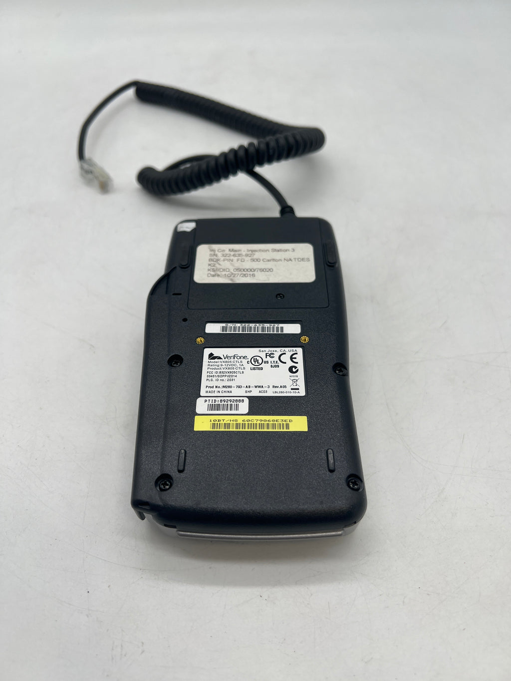 Lot of 5 Verifone VX805 - For Parts (Read Desc)