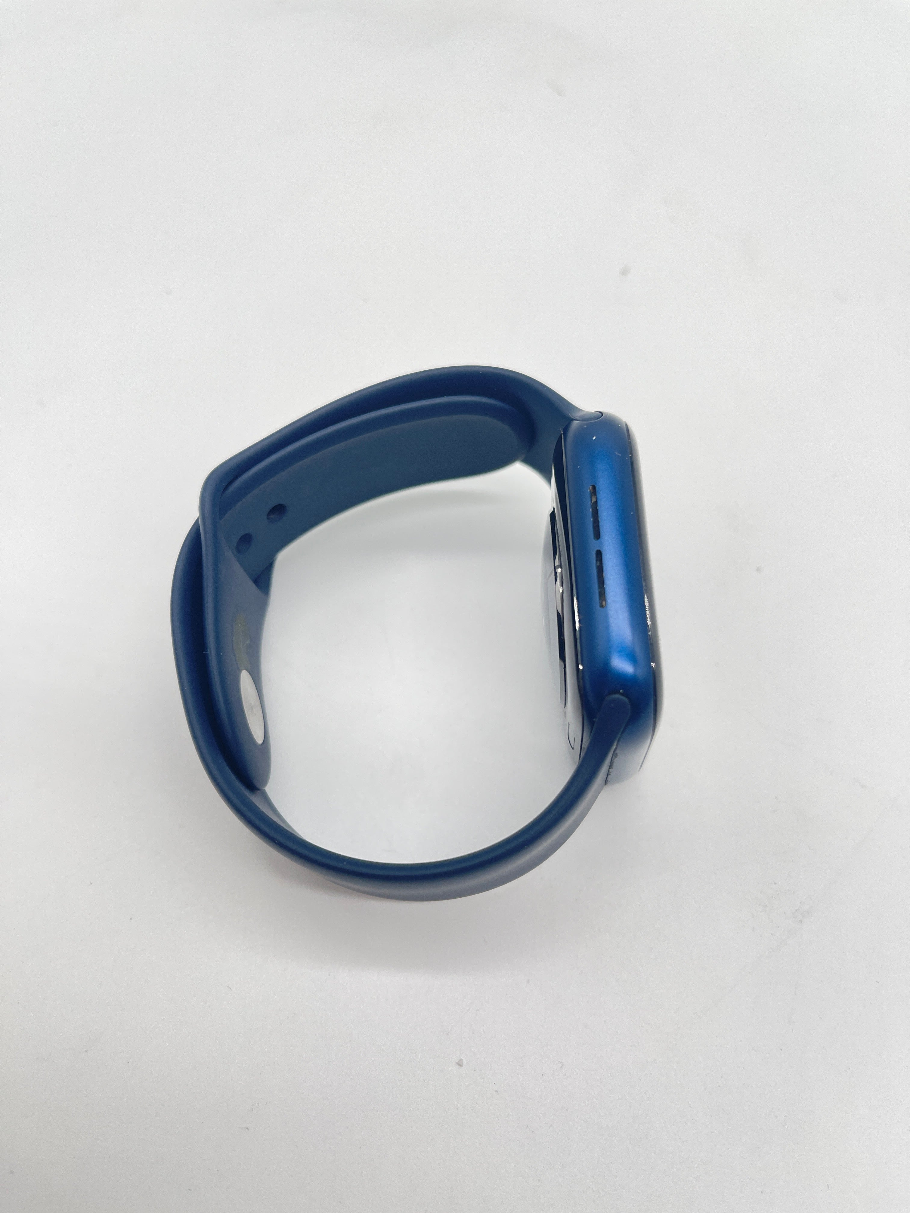 Apple Watch Series 6 44mm Blue Aluminum GPS A2292 Unlocked Sport Band Used