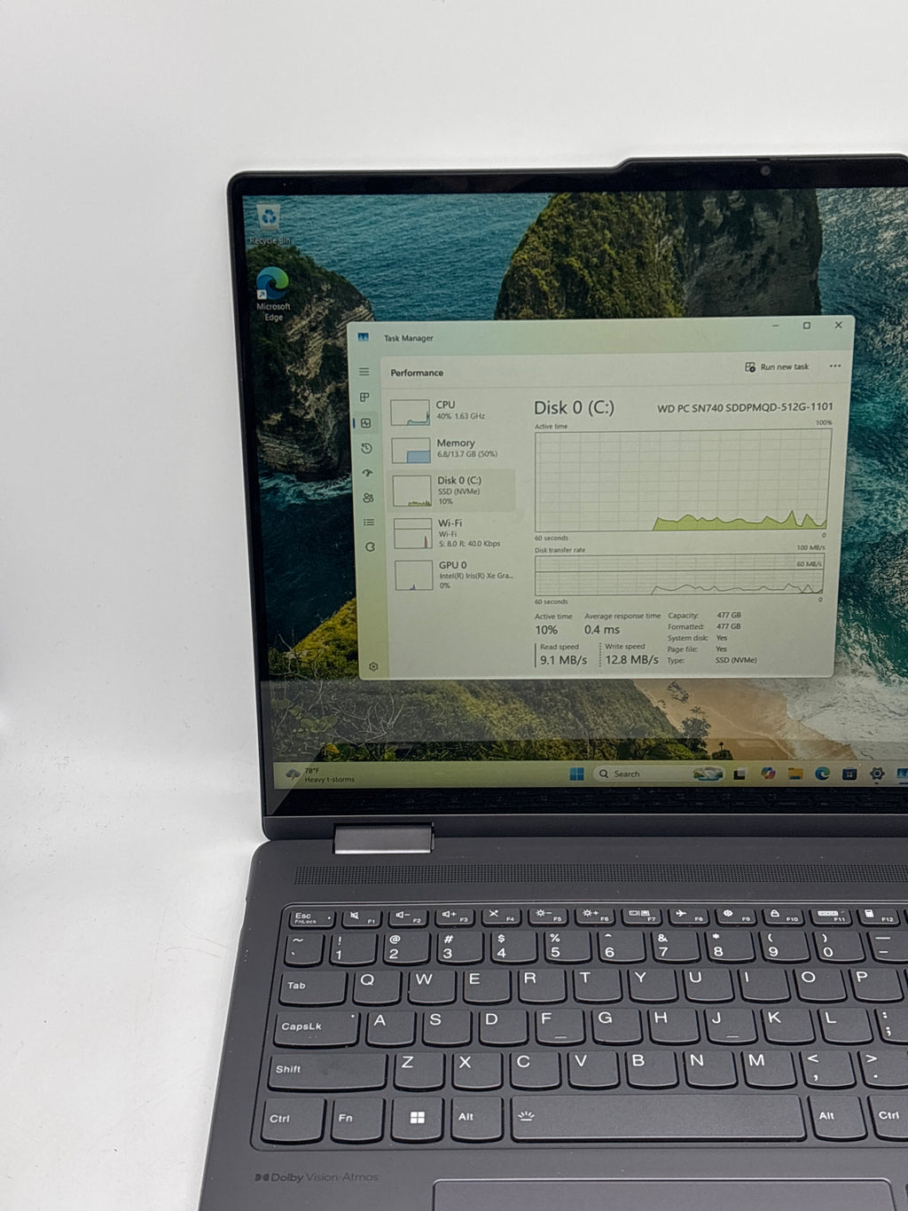 Lenovo Yoga 7i 2-in-1 16IRL8 i7-1355U 16GB 512GB SSD - Trackpad Issue