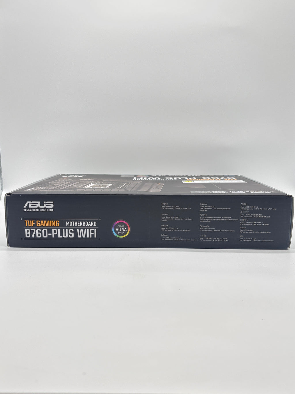ASUS TUF Gaming B760-PLUS WiFi DDR5 LGA 1700 ATX Intel Motherboard