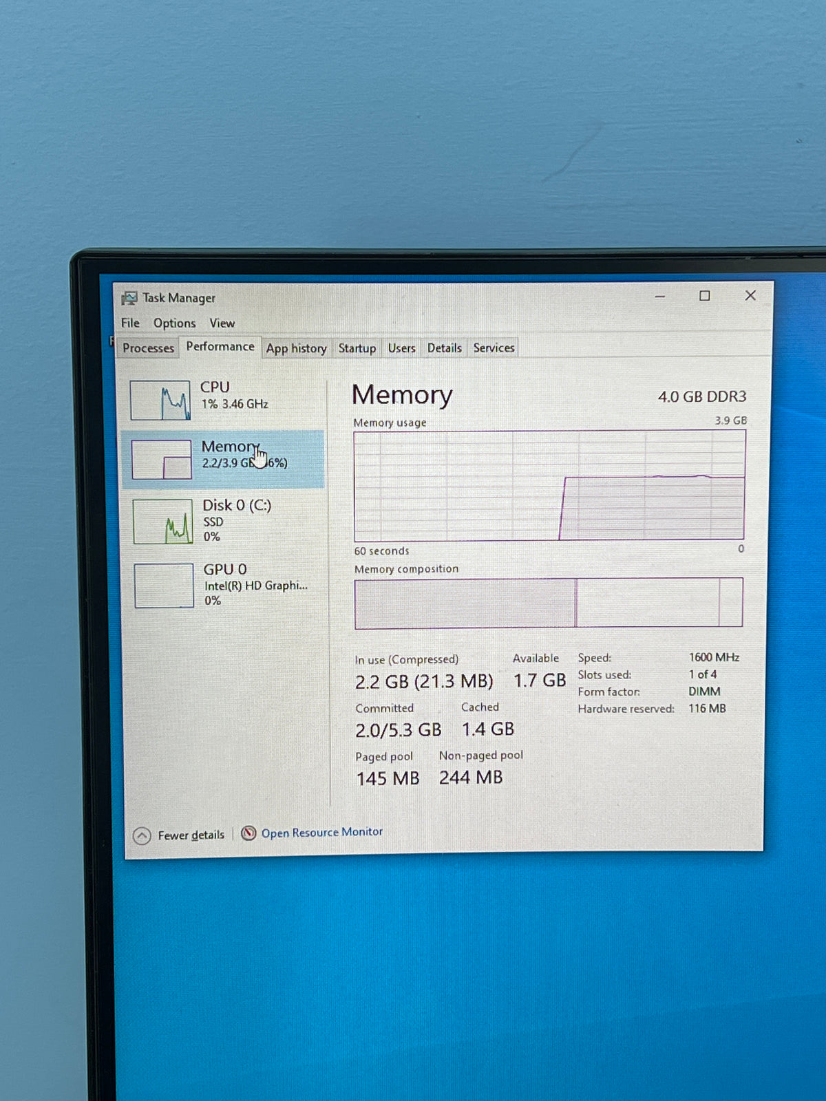 Dell OptiPlex 5040 Desktop i5-6500 4GB RAM 256GB SSD Black - Used