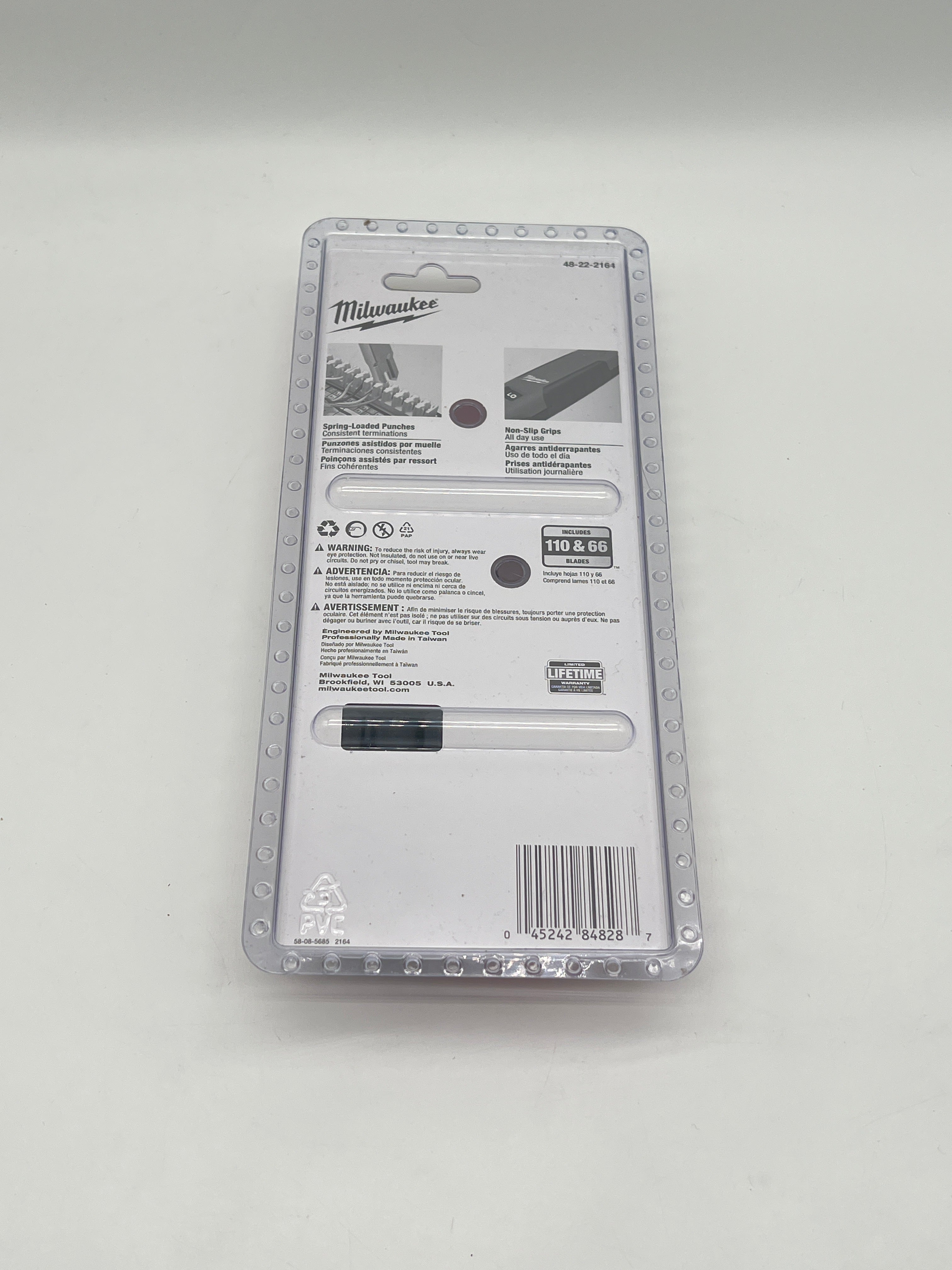 Milwaukee 48-22-2164 Impact Punchdown Tool Black New In Box