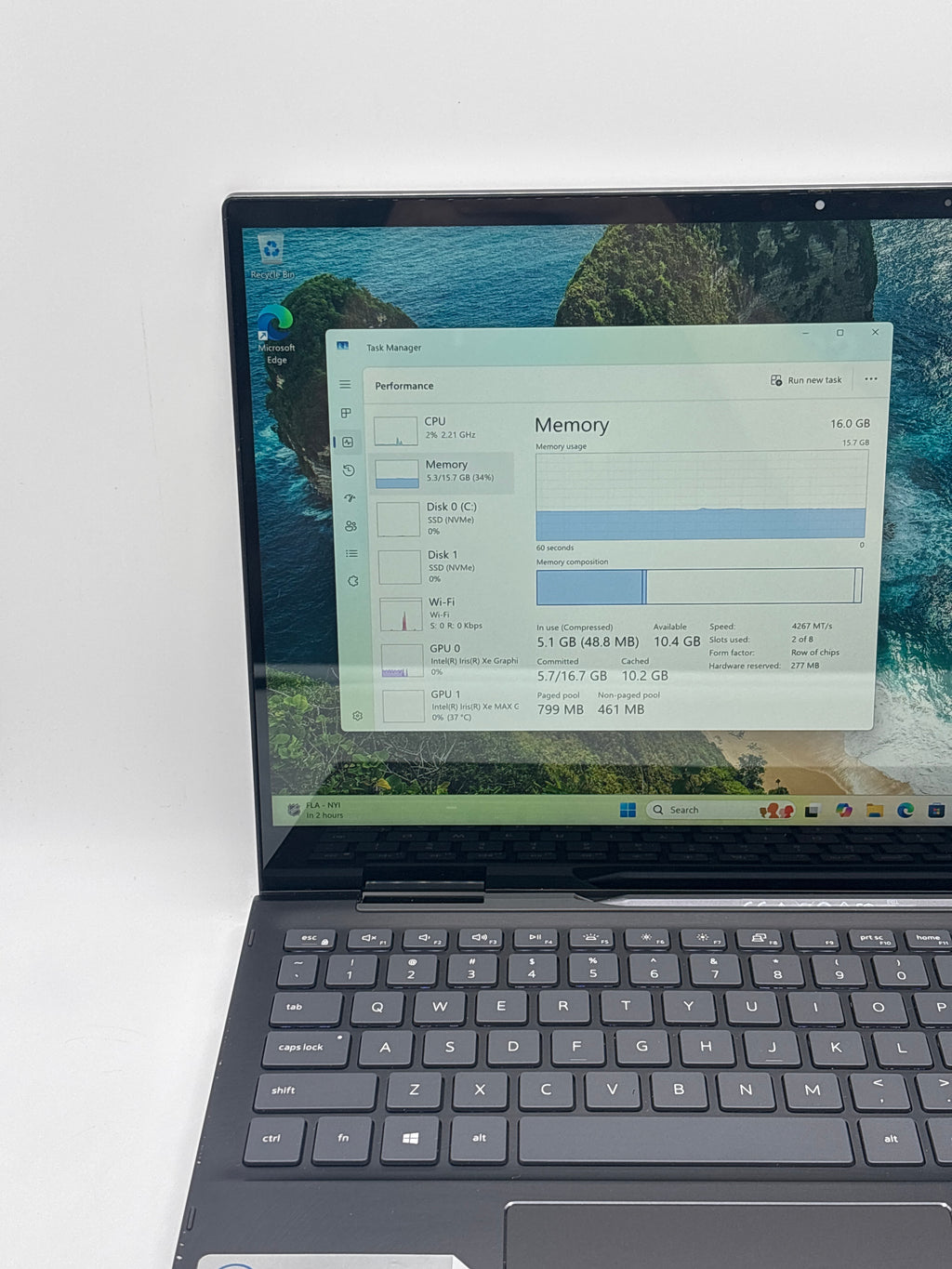 Dell Inspiron 7506 2-in-1 i7-1165G7 16GB RAM 512GB SSD